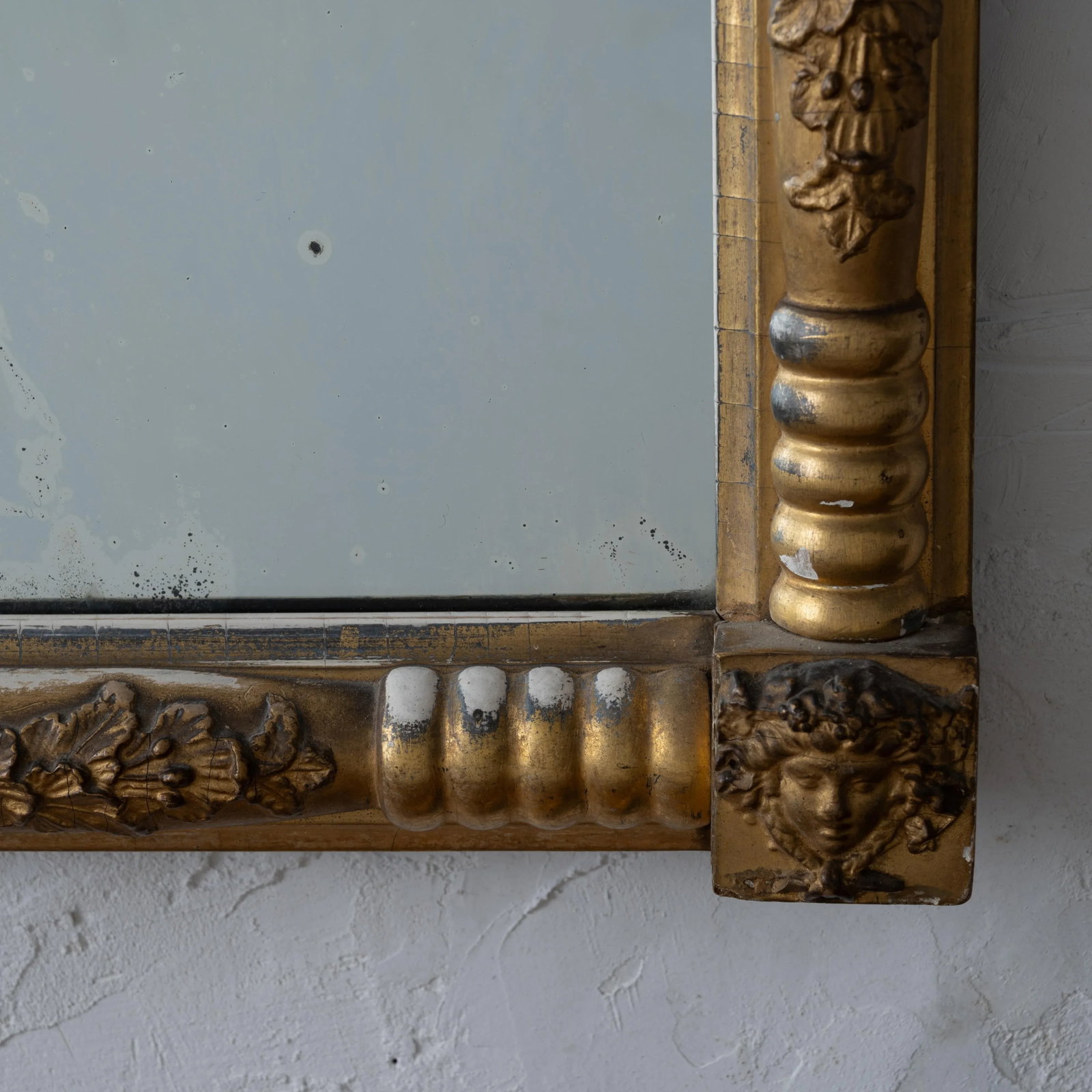 Gilt Overmantel Mirror, 19th Century - 6