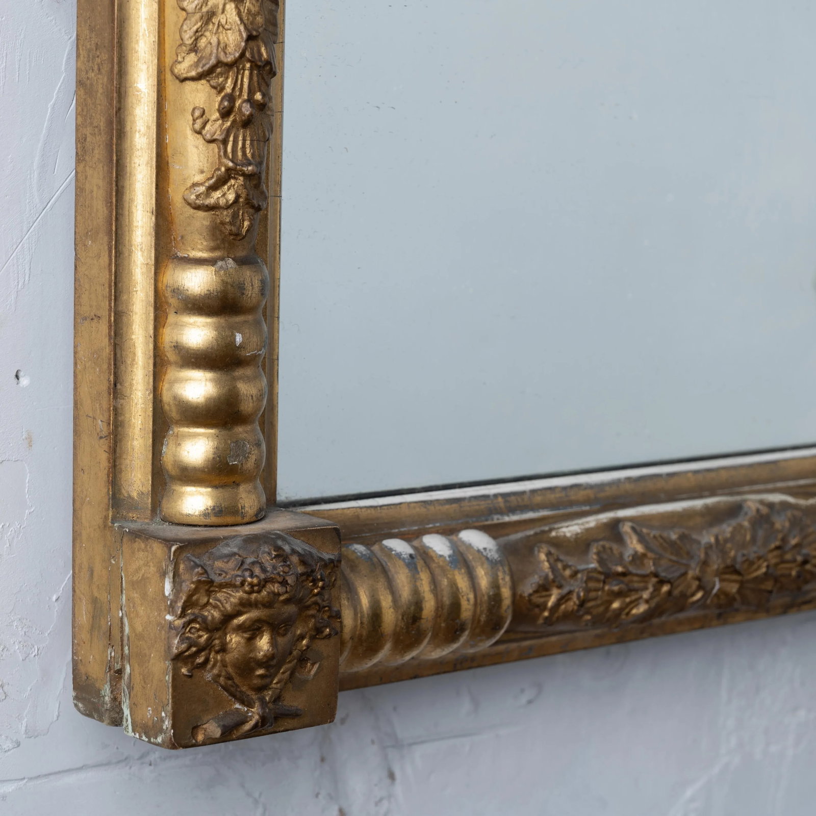 Gilt Overmantel Mirror, 19th Century - 9