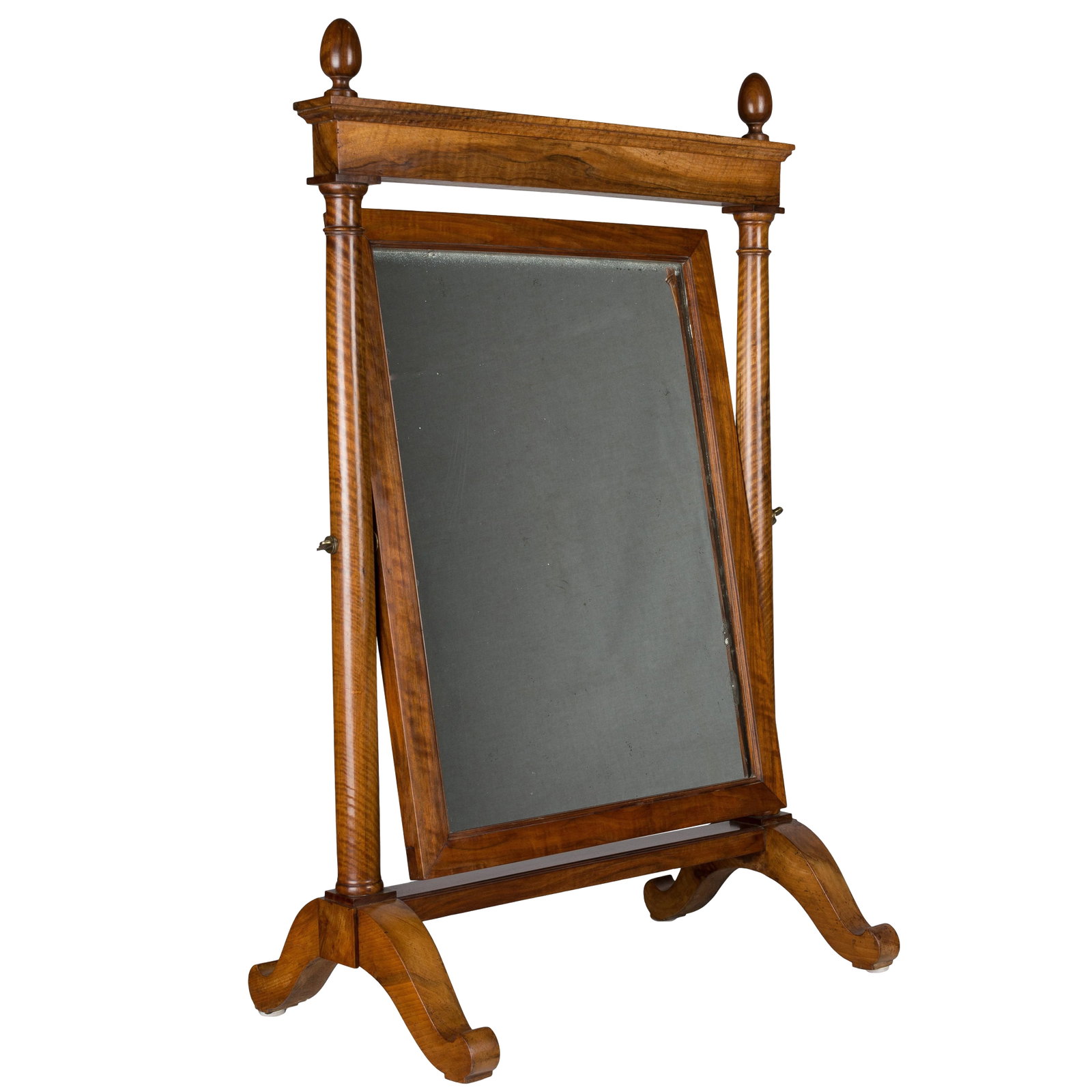 19th Century French Empire Period Cheval Dressing Mirror - 13