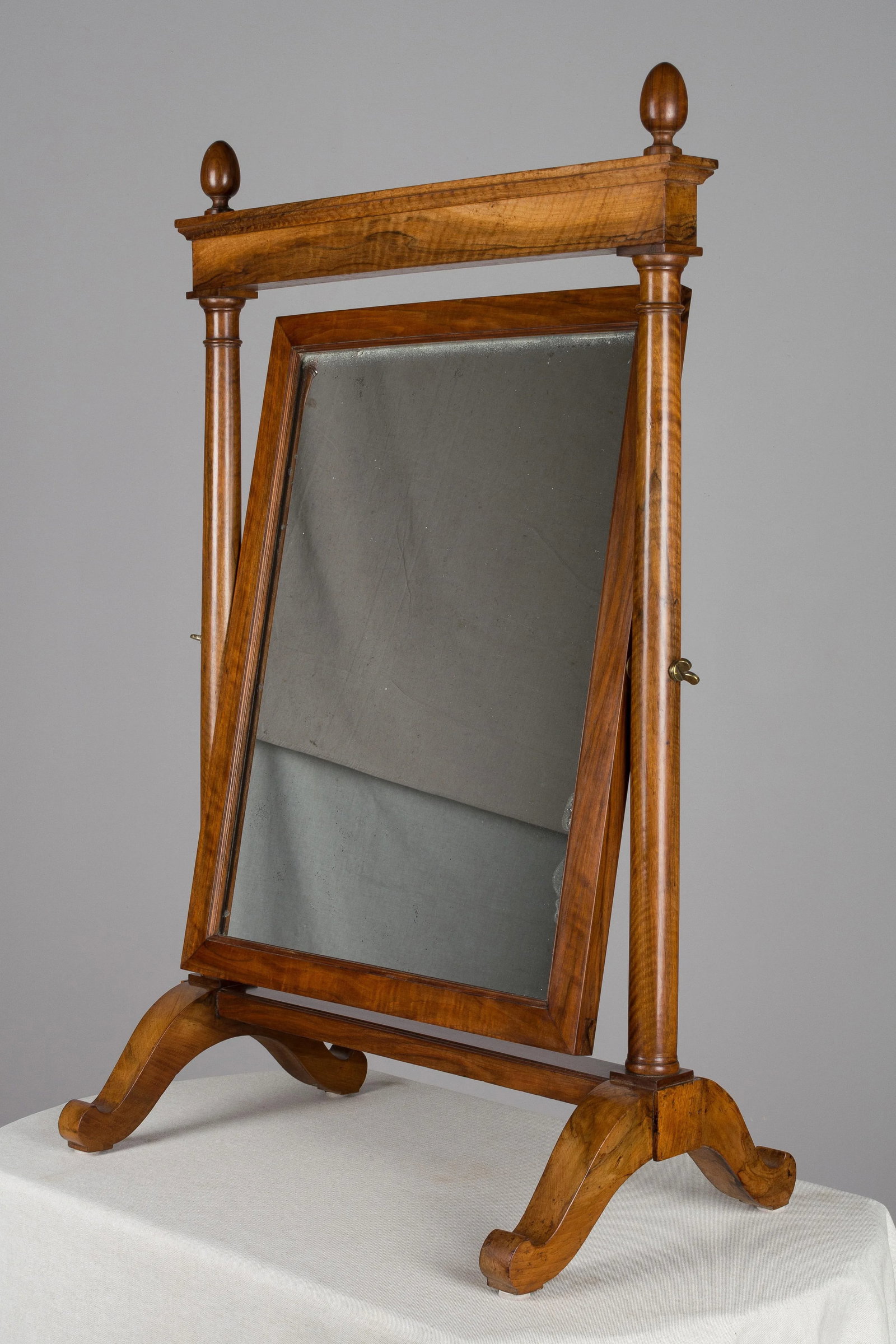 19th Century French Empire Period Cheval Dressing Mirror - 7
