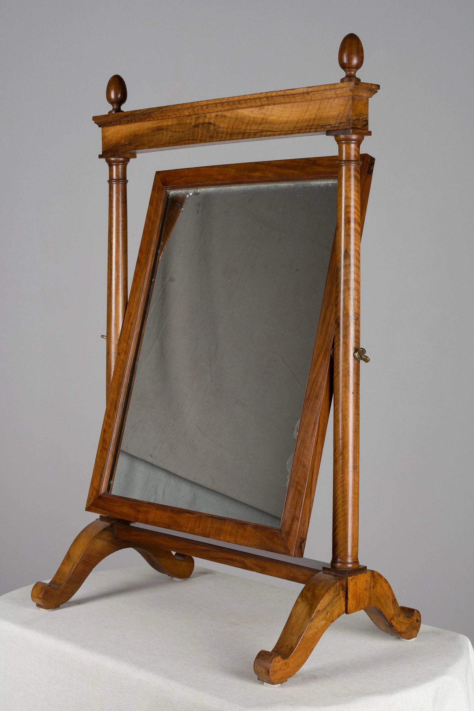 19th Century French Empire Period Cheval Dressing Mirror - 8