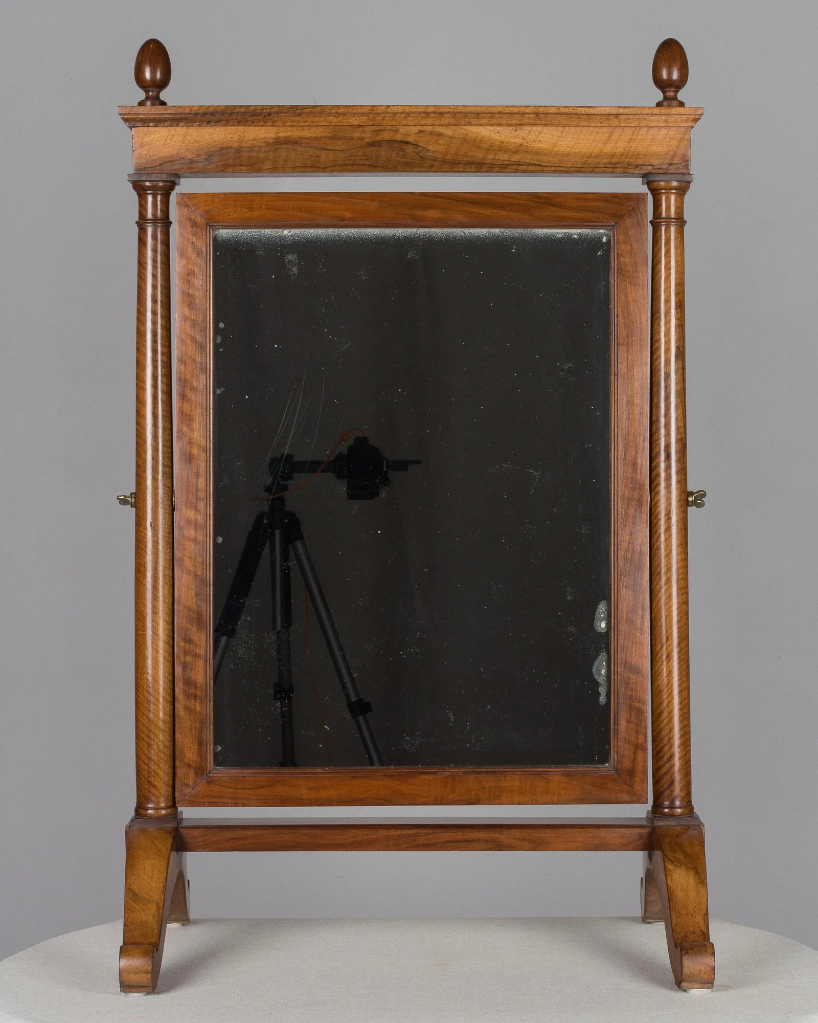 19th Century French Empire Period Cheval Dressing Mirror - 9