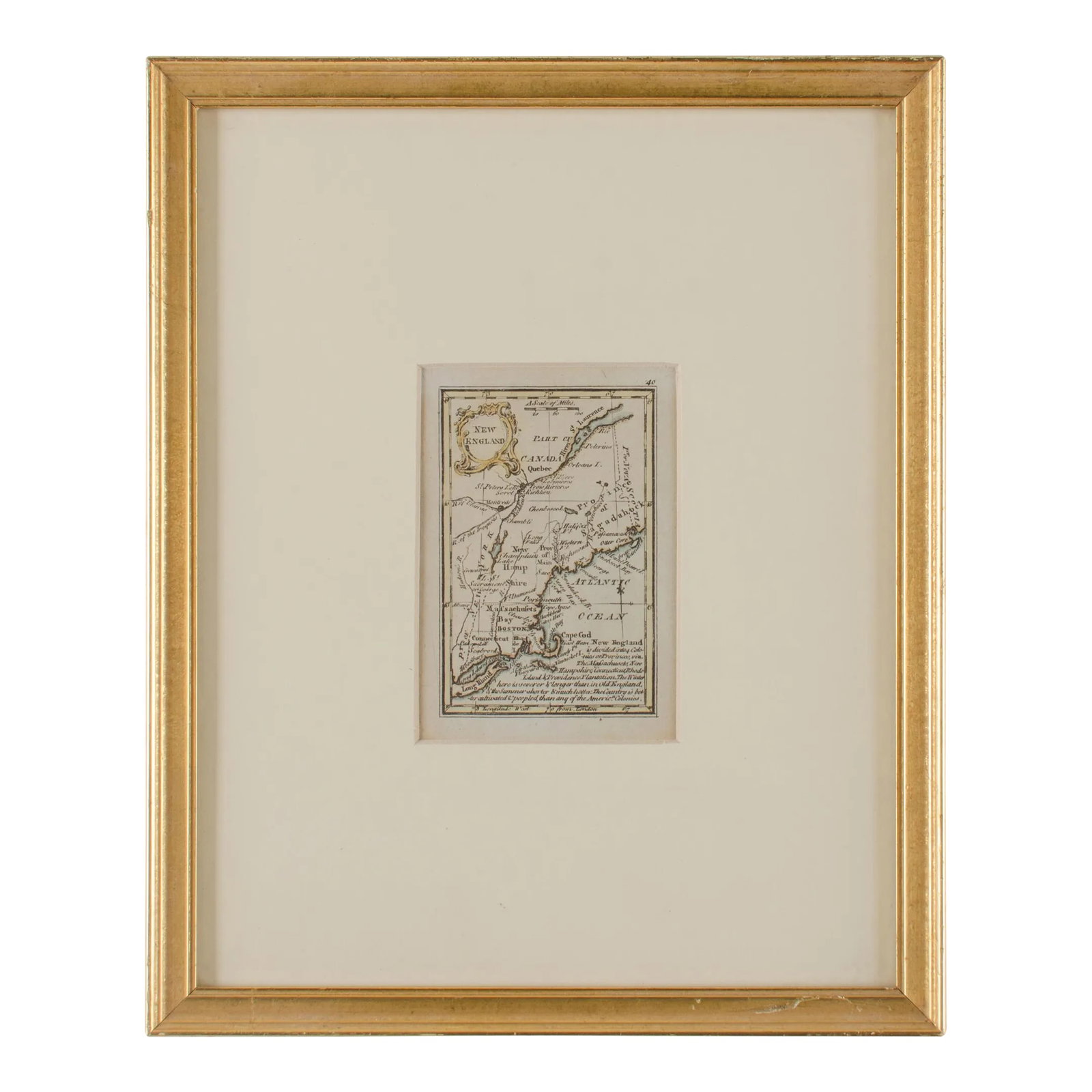 John Gibson - Map of New England (1 of 5)