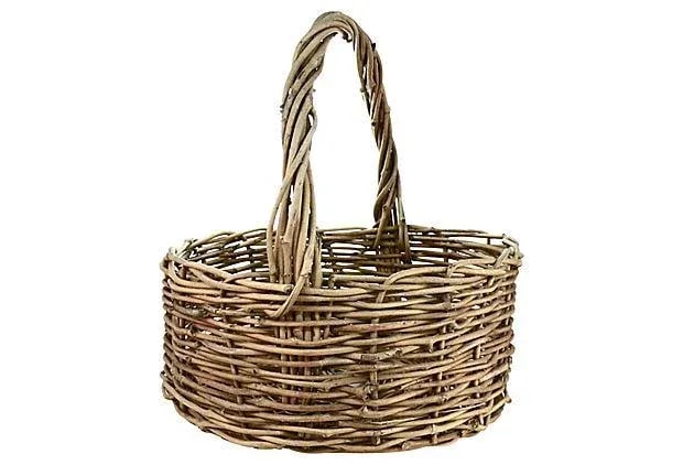 Large 18" Natural Grape Vine Basket - 2