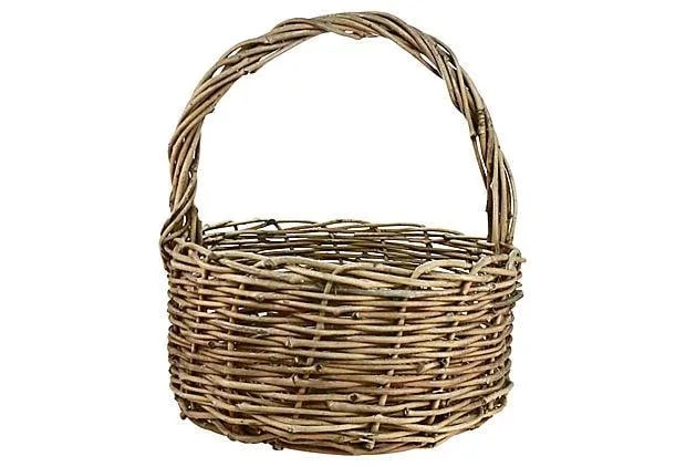 Large 18" Natural Grape Vine Basket - 3