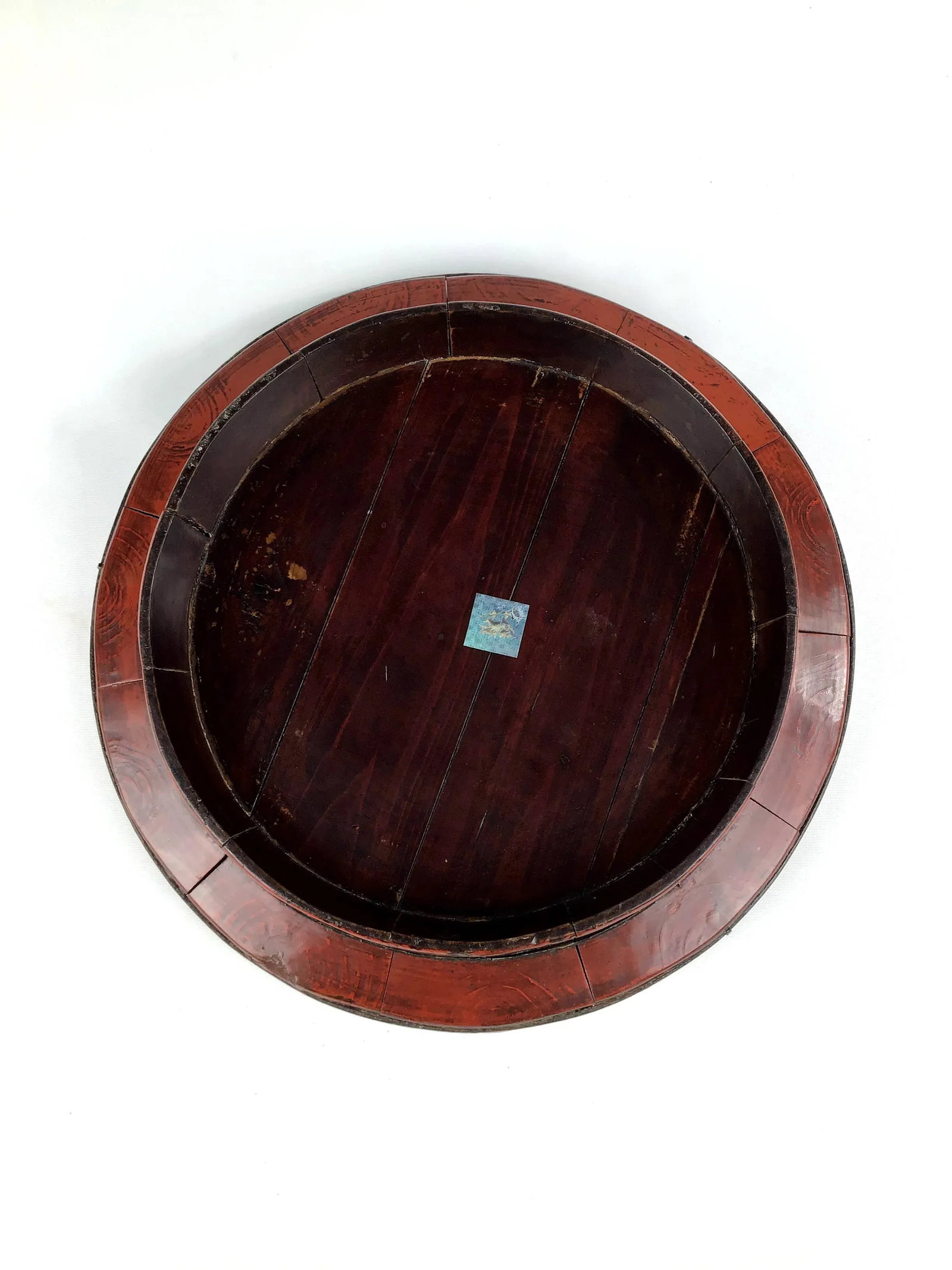 19th Century Chinese Wood Dome Display Tray - 6