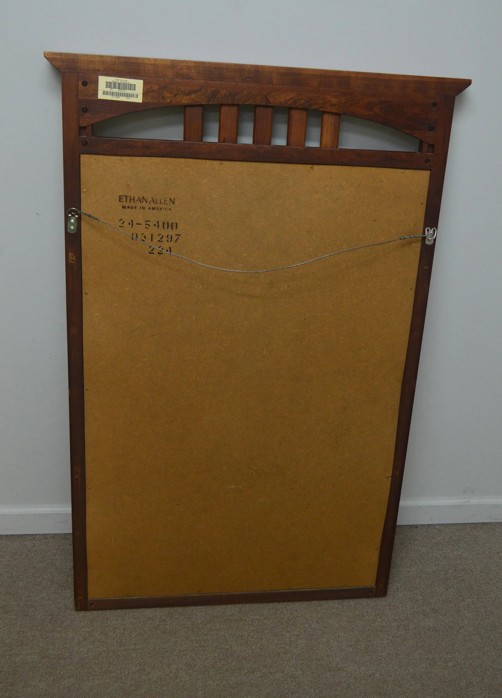 Ethan Allen Wall Hanging Mirror - 3