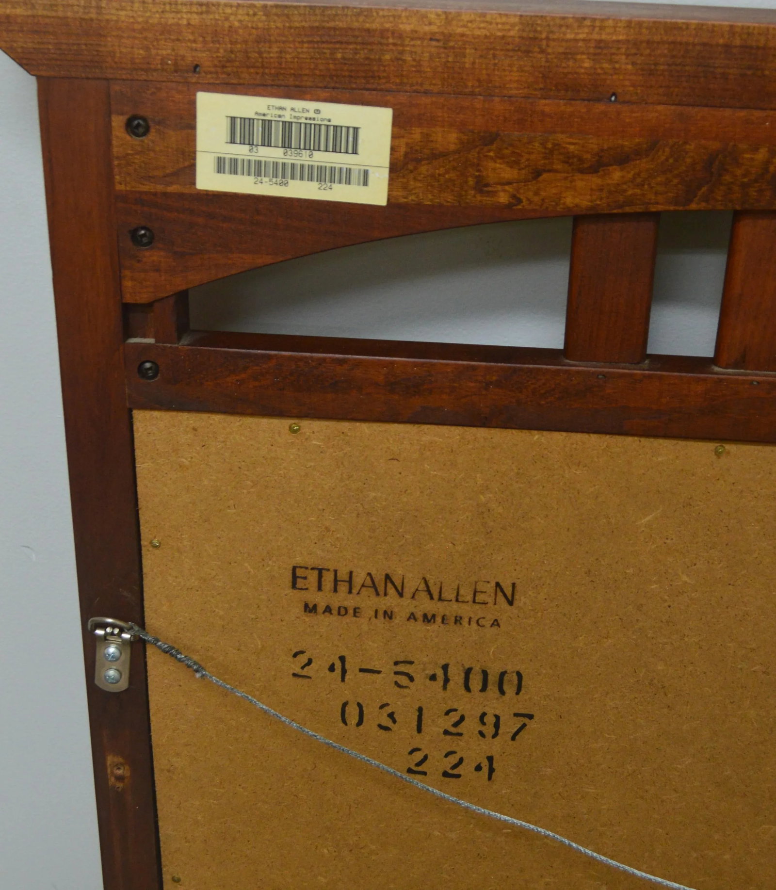 Ethan Allen Wall Hanging Mirror - 5
