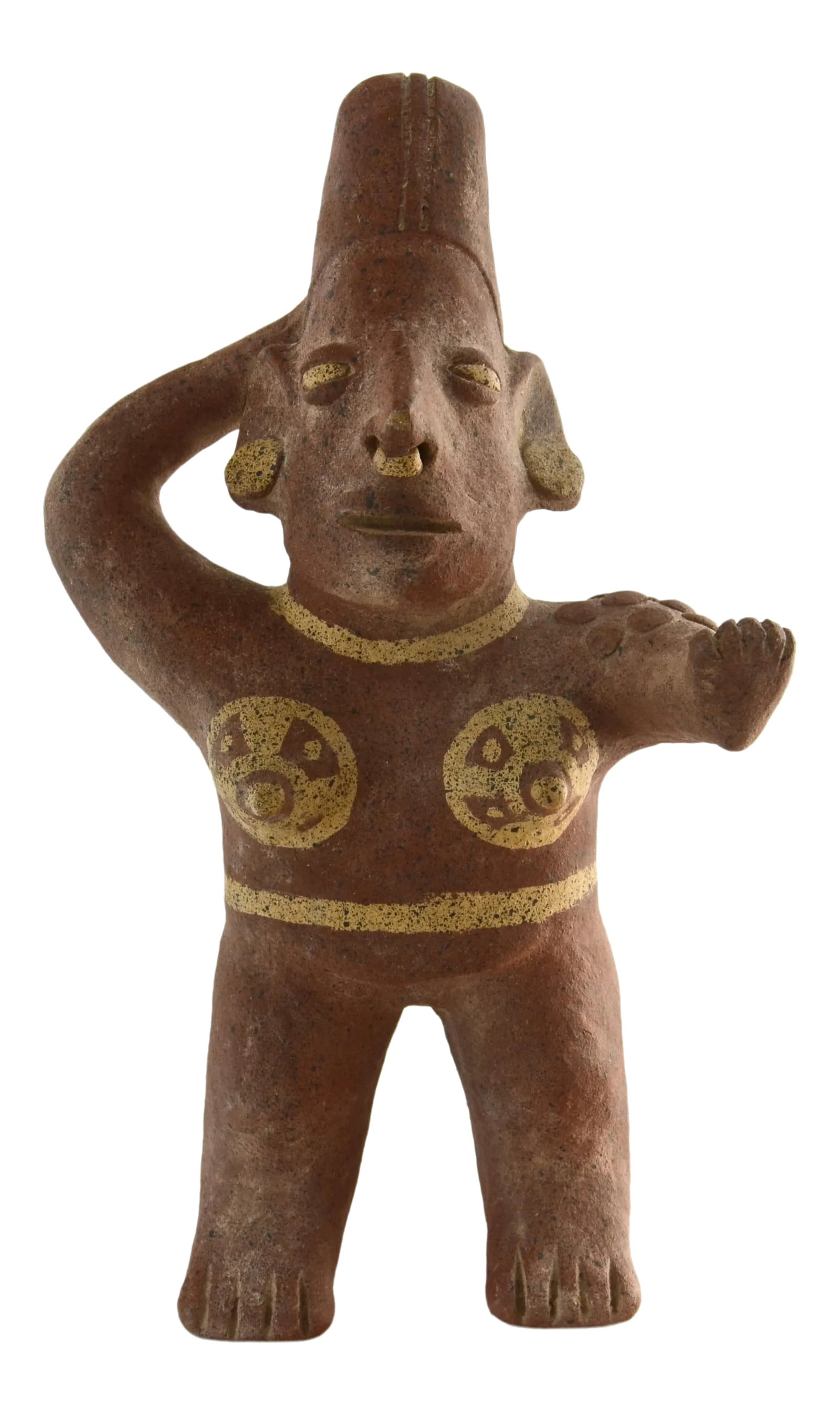 South American Terracotta Folk Idol (1 of 8)