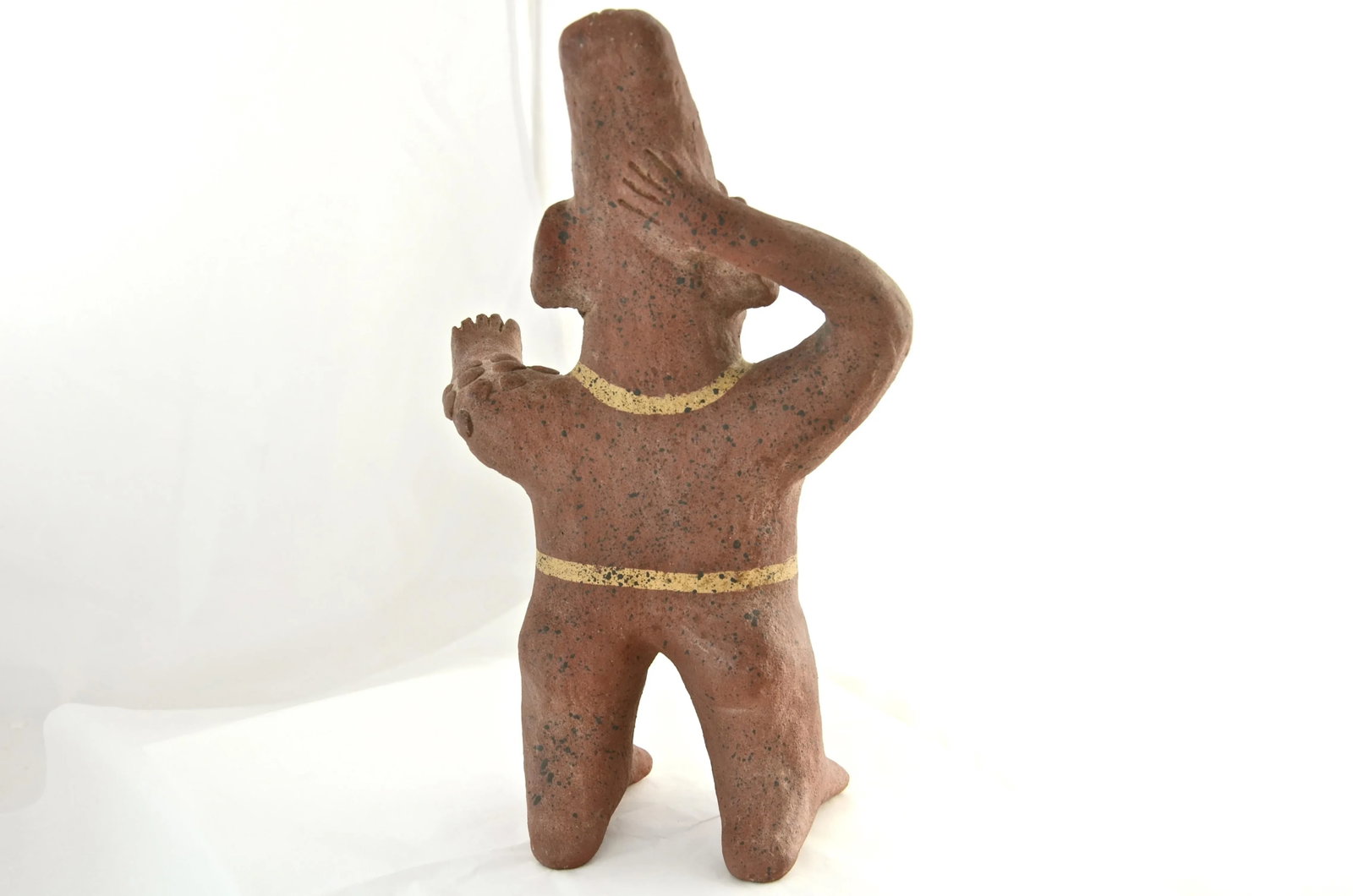 South American Terracotta Folk Idol - 5