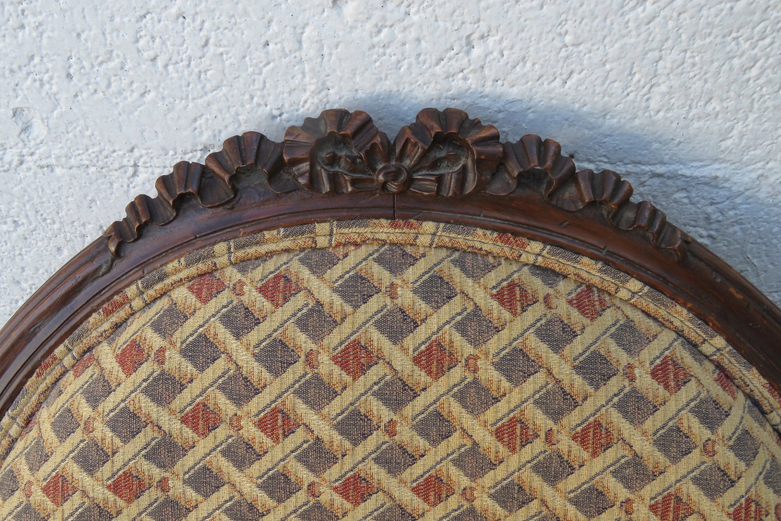 French Early 1900s Hand Carved Side Lounge Accent Fireplace Chairs a Pair - 6