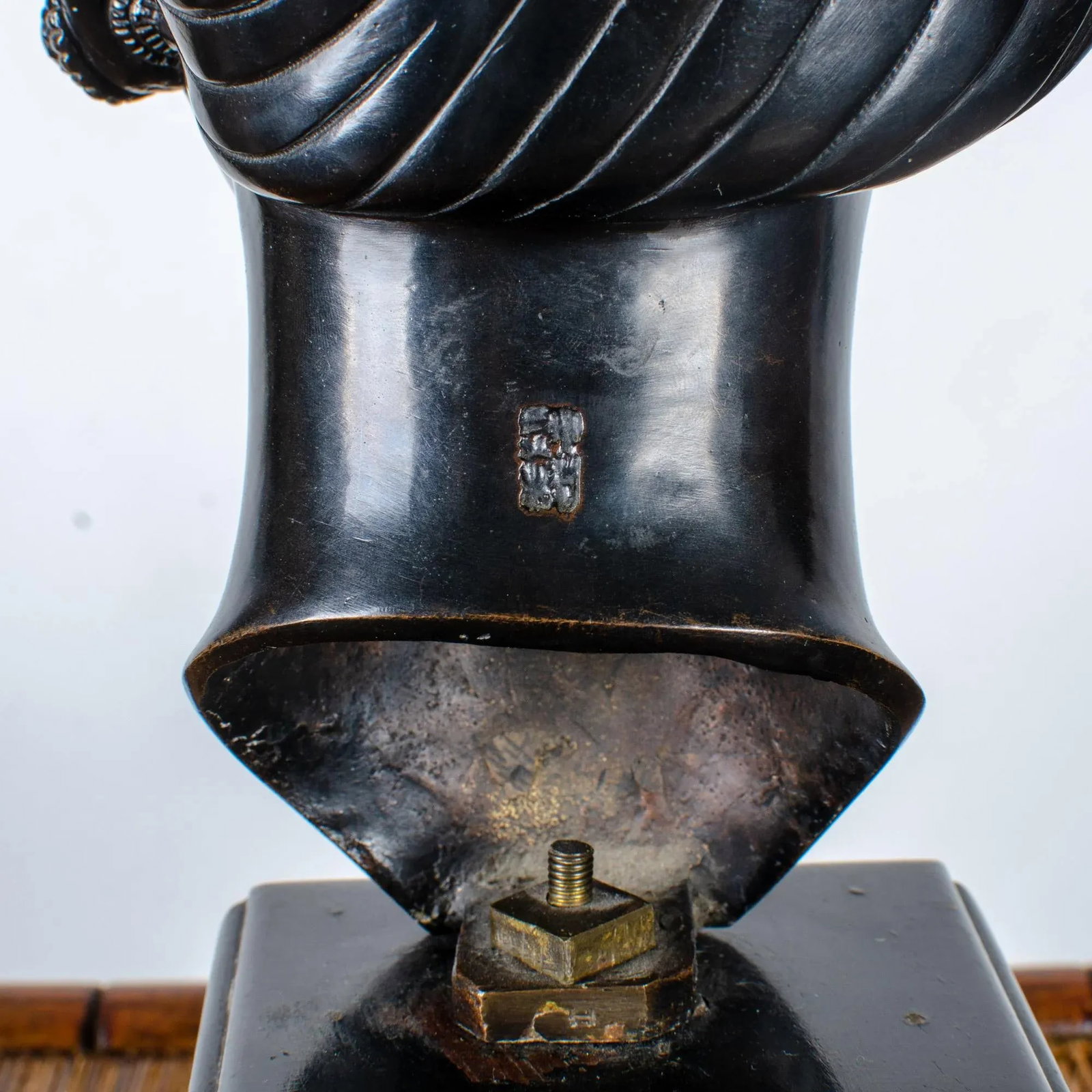 Nguyen Thanh Le Vietnamese Woman in Bronze Sculpture C.1950 - 9