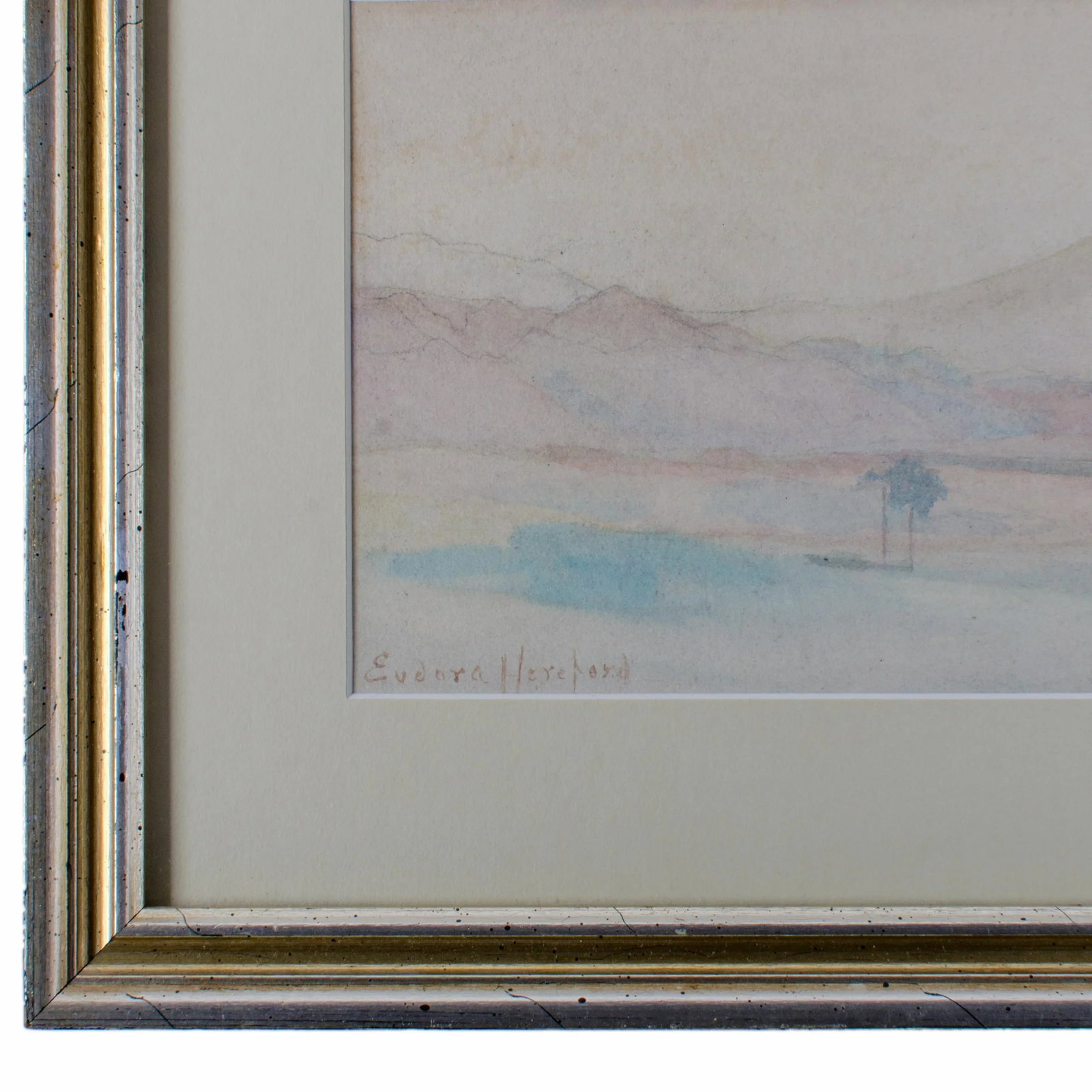 Impressionist Eudora Hereford Landscape Watercolor Painting - 4