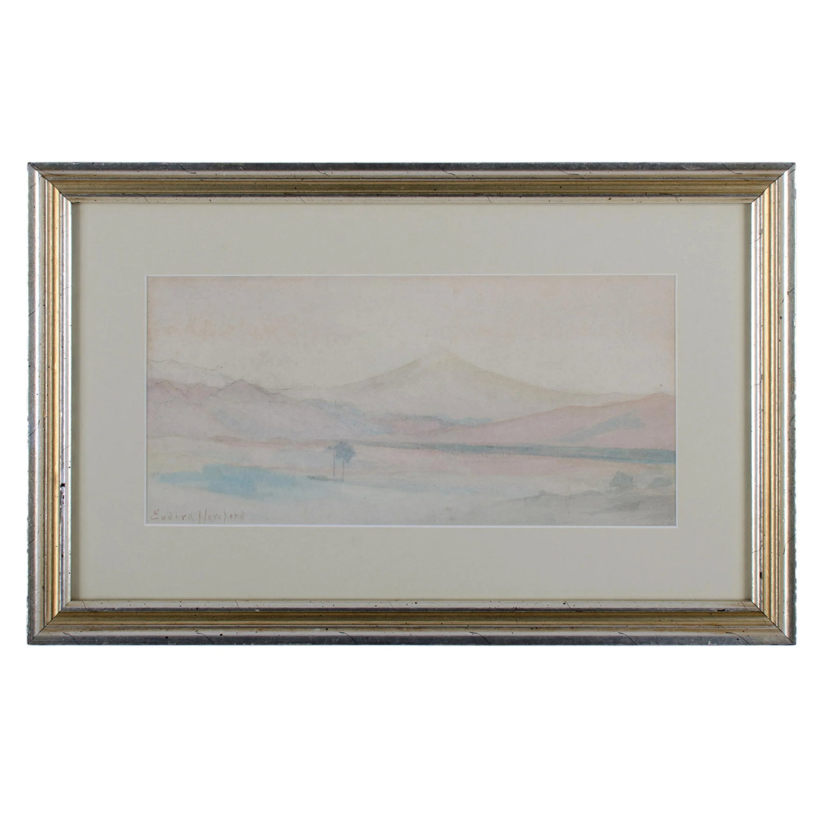 Impressionist Eudora Hereford Landscape Watercolor Painting - 5