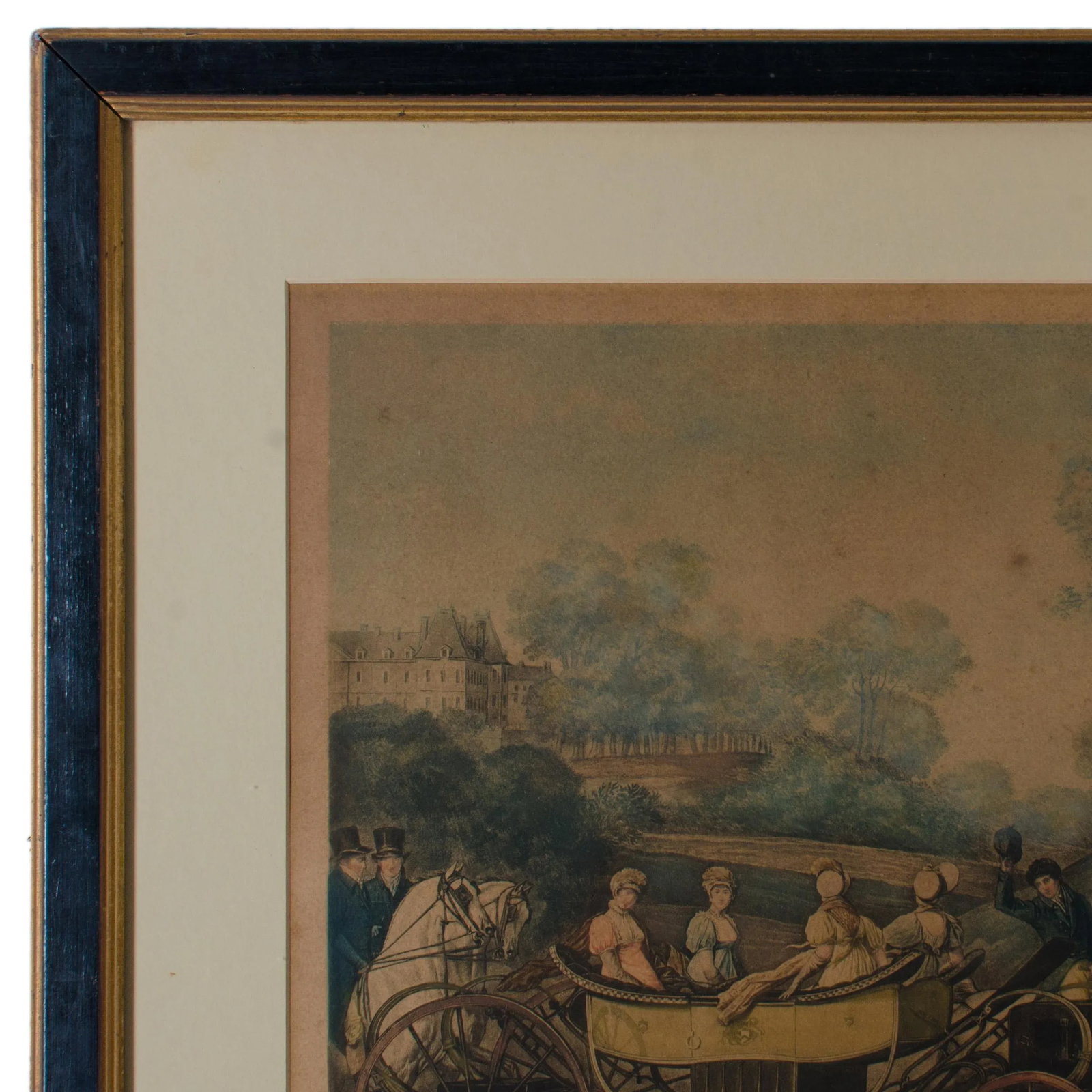 19th Century "Rendezvous De Chafsel" Lithograph by Carle Vernet - 6