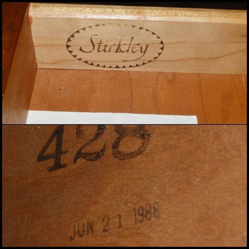 Pair of Stickley Cherry Side Tables - 12