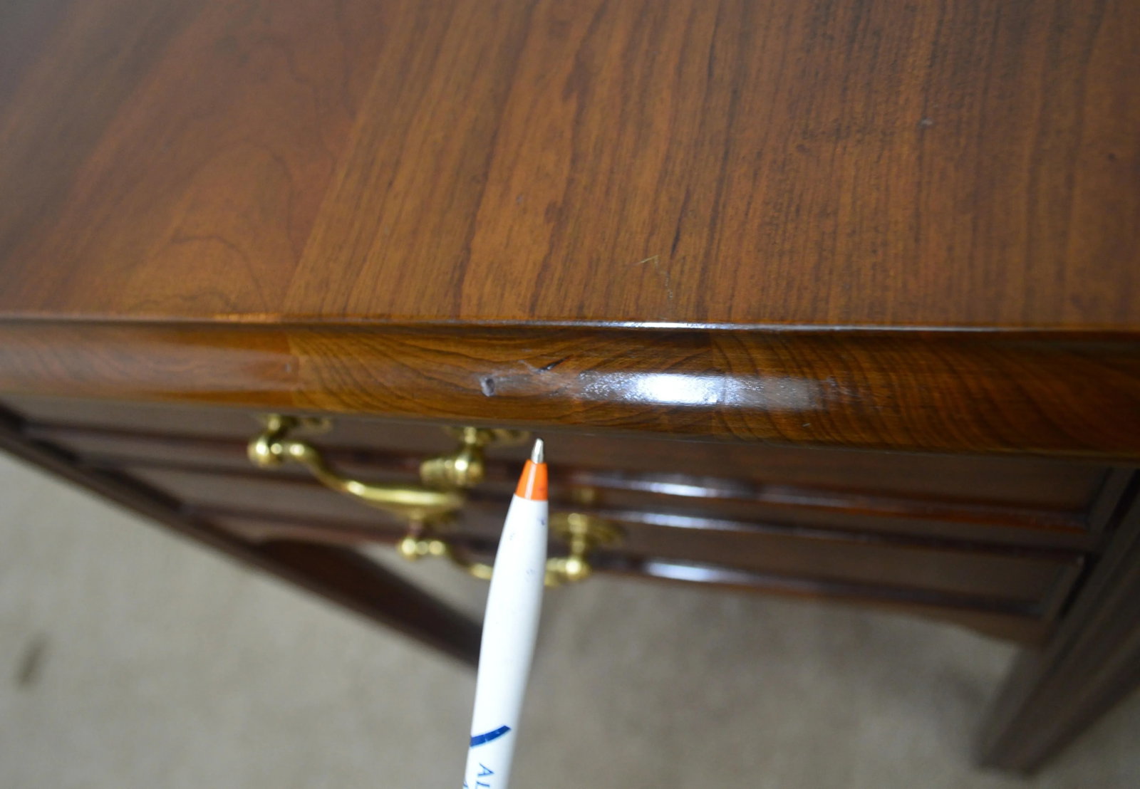 Pair of Stickley Cherry Side Tables - 7