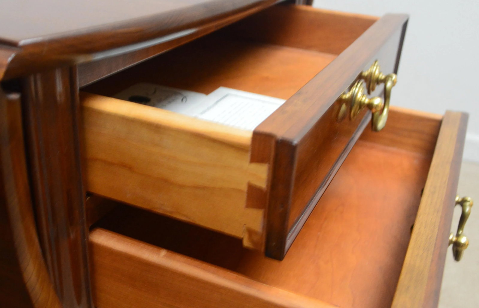 Pair of Stickley Cherry Side Tables - 9