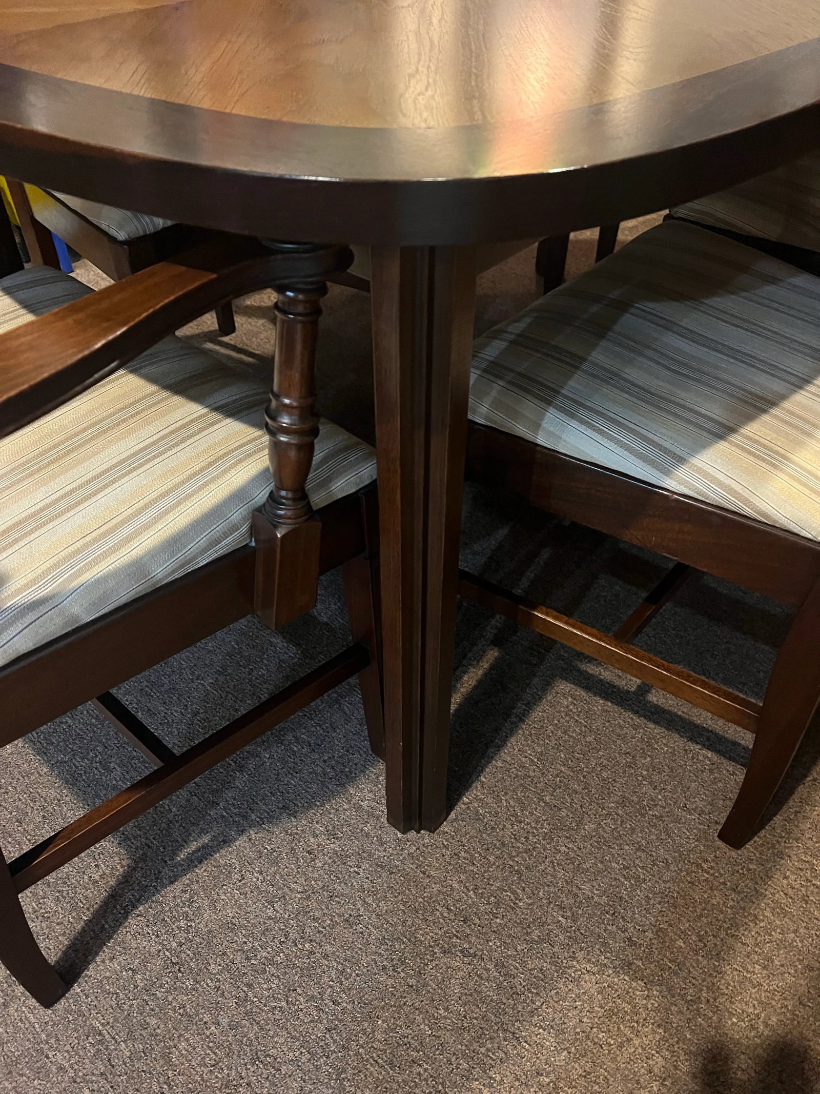 1960s Lane Tower Suite Collection Table With Chairs - 11