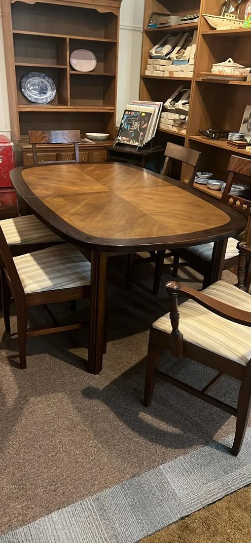 1960s Lane Tower Suite Collection Table With Chairs - 4