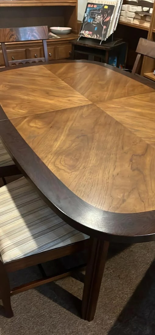 1960s Lane Tower Suite Collection Table With Chairs - 5
