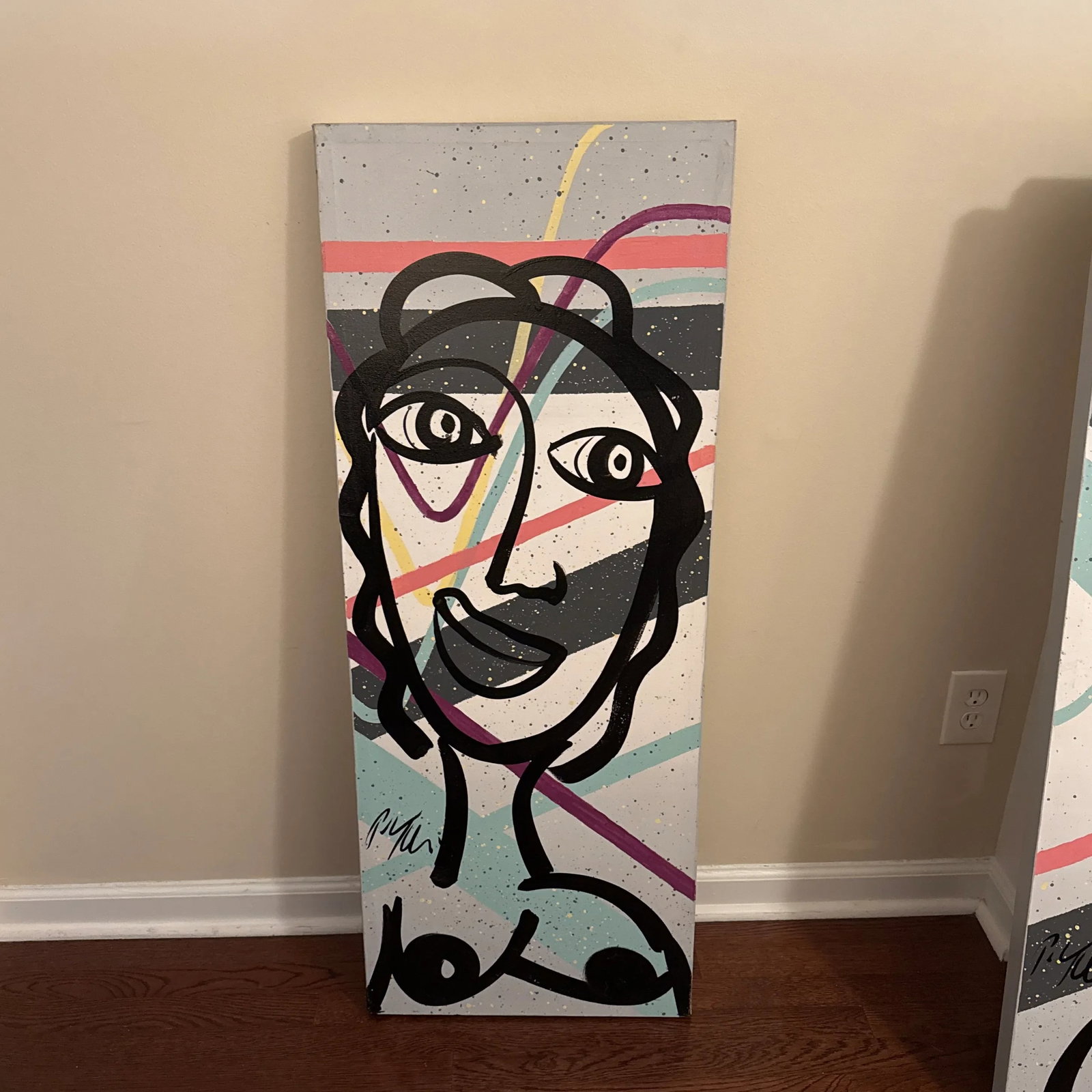 1970s Abstract Painting by Peter Keil, Set of 3 - 10
