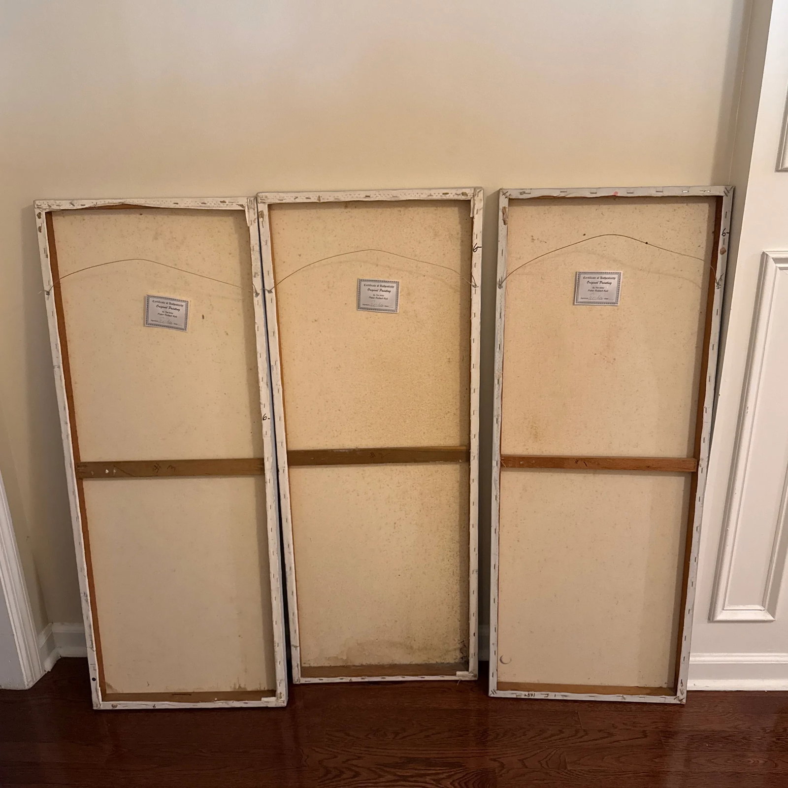 1970s Abstract Painting by Peter Keil, Set of 3 - 11