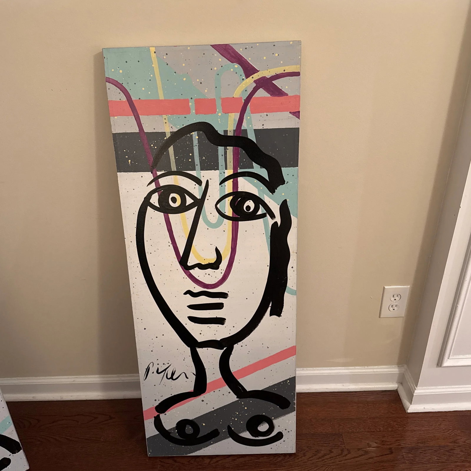 1970s Abstract Painting by Peter Keil, Set of 3 - 8