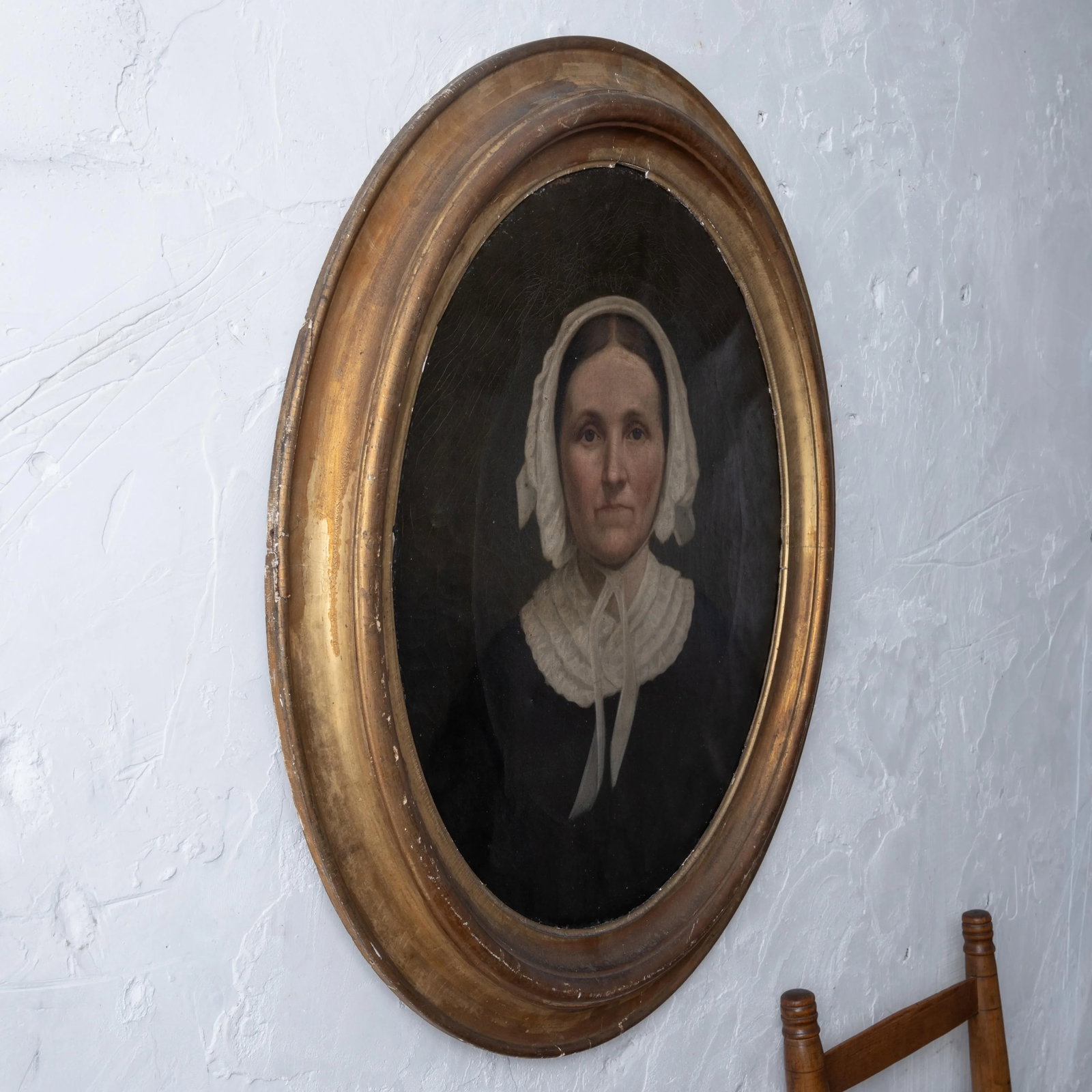 American School Portrait Painting, 19th Century - 7