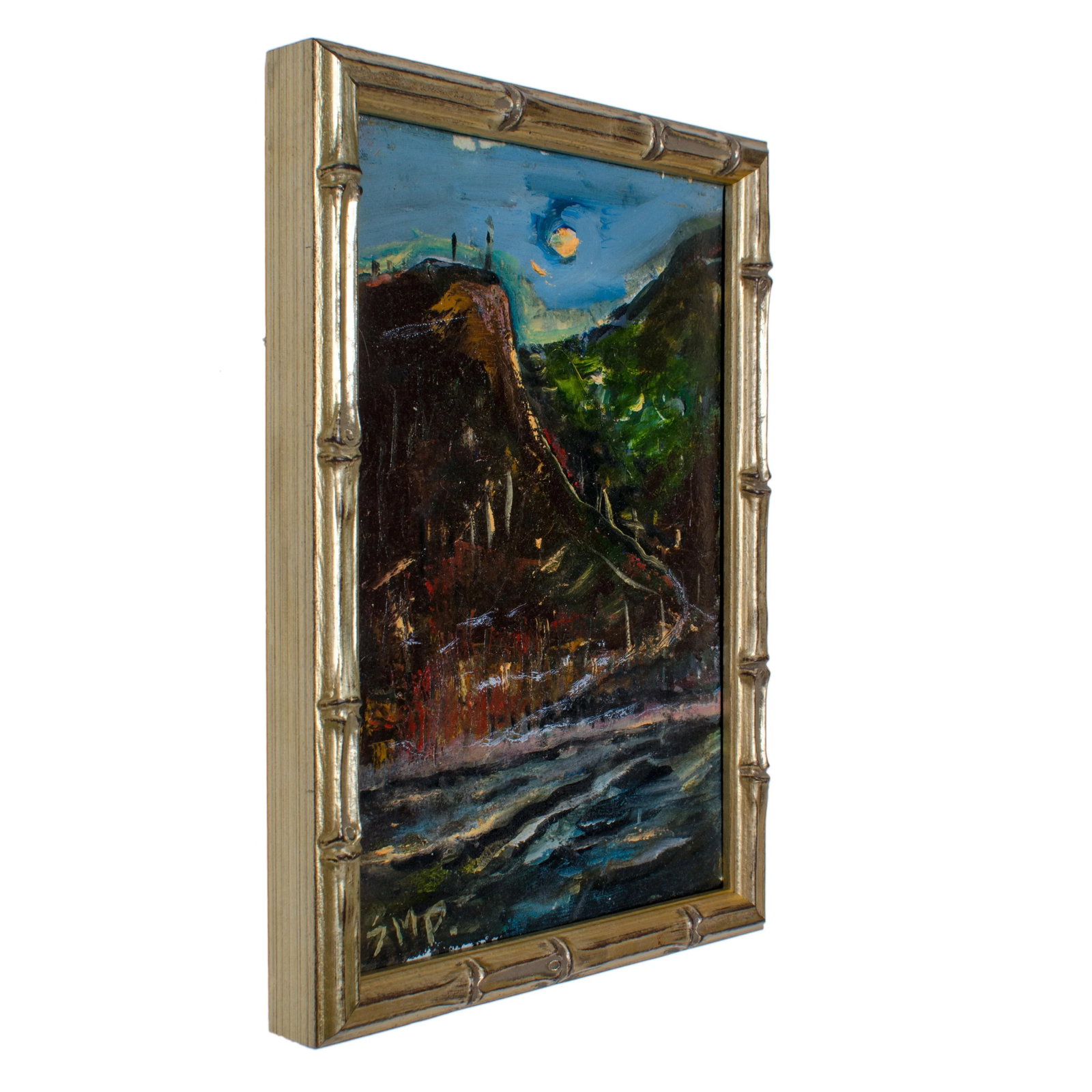 Suzanne McCullough Plowden, Rio De Janeiro at Night, Brazil, 1978 Oil on Canvas - 2