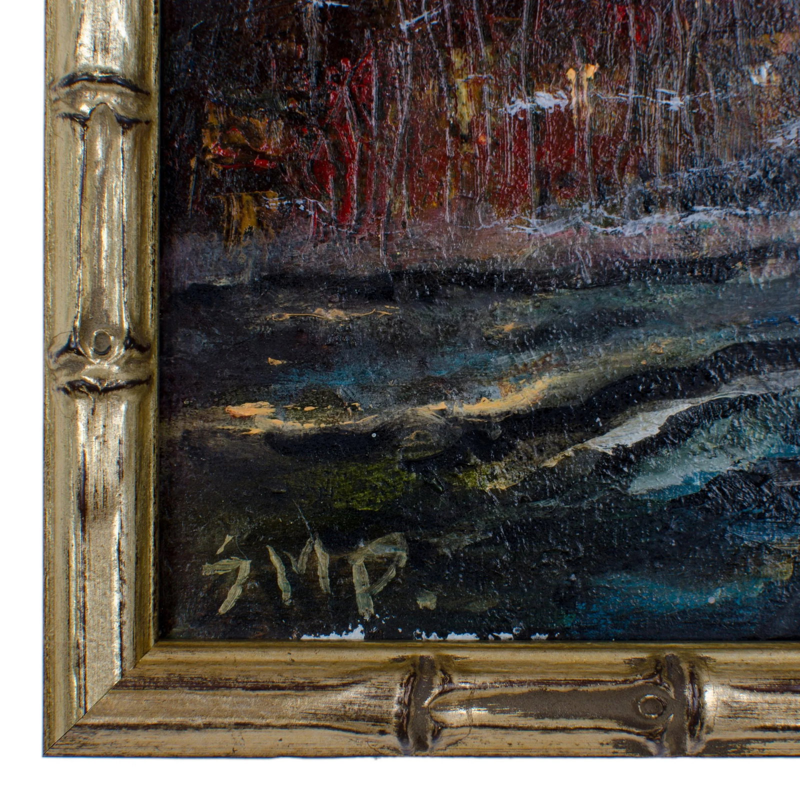 Suzanne McCullough Plowden, Rio De Janeiro at Night, Brazil, 1978 Oil on Canvas - 4