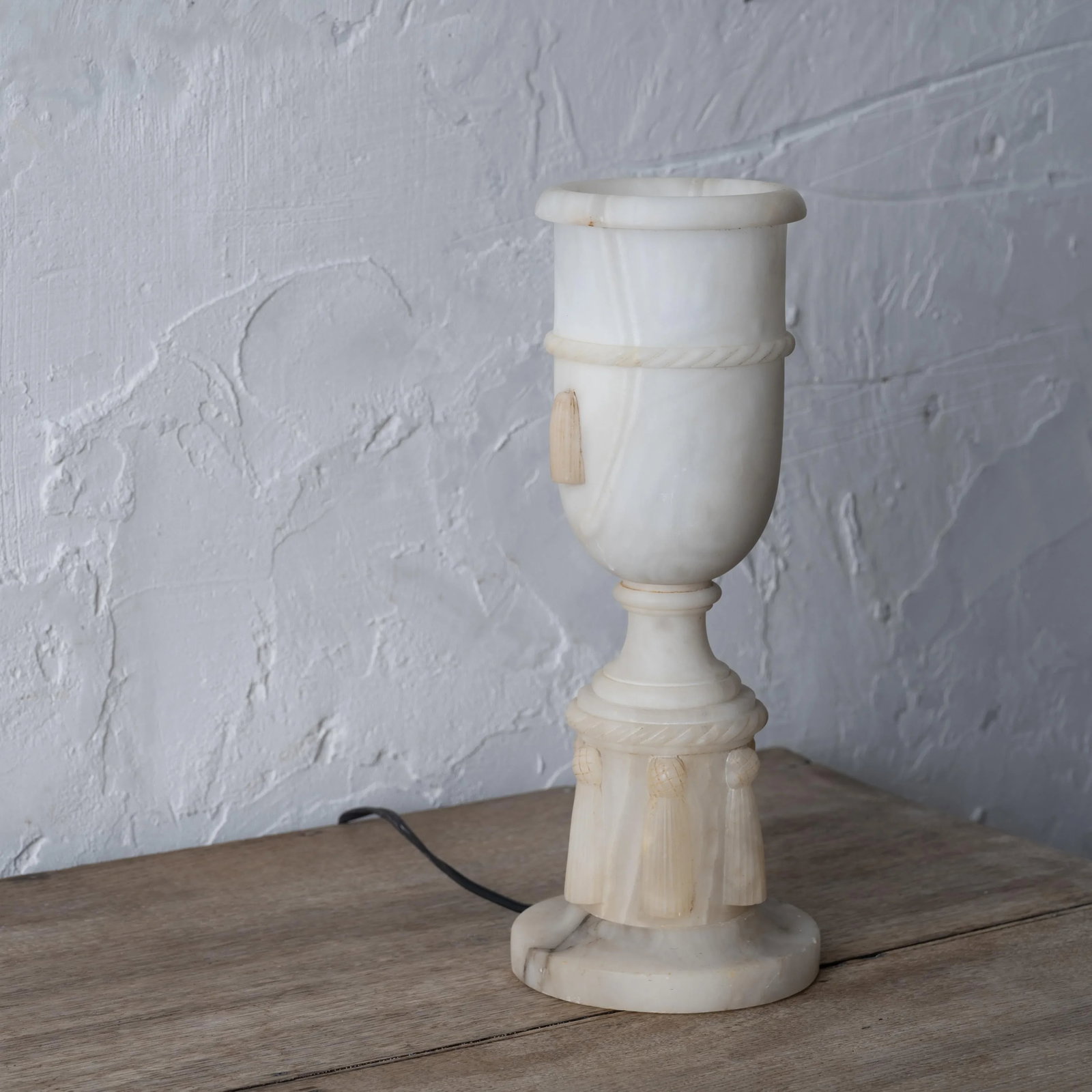 Alabaster Urn Lamp - 5