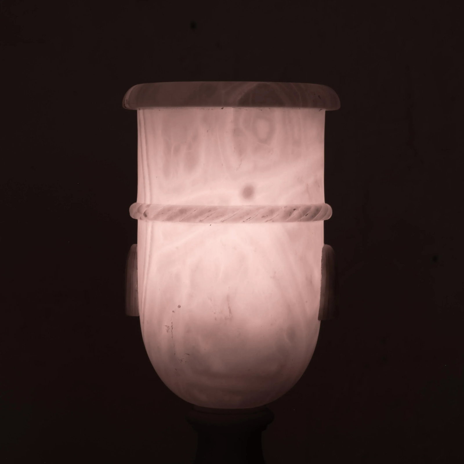 Alabaster Urn Lamp - 6