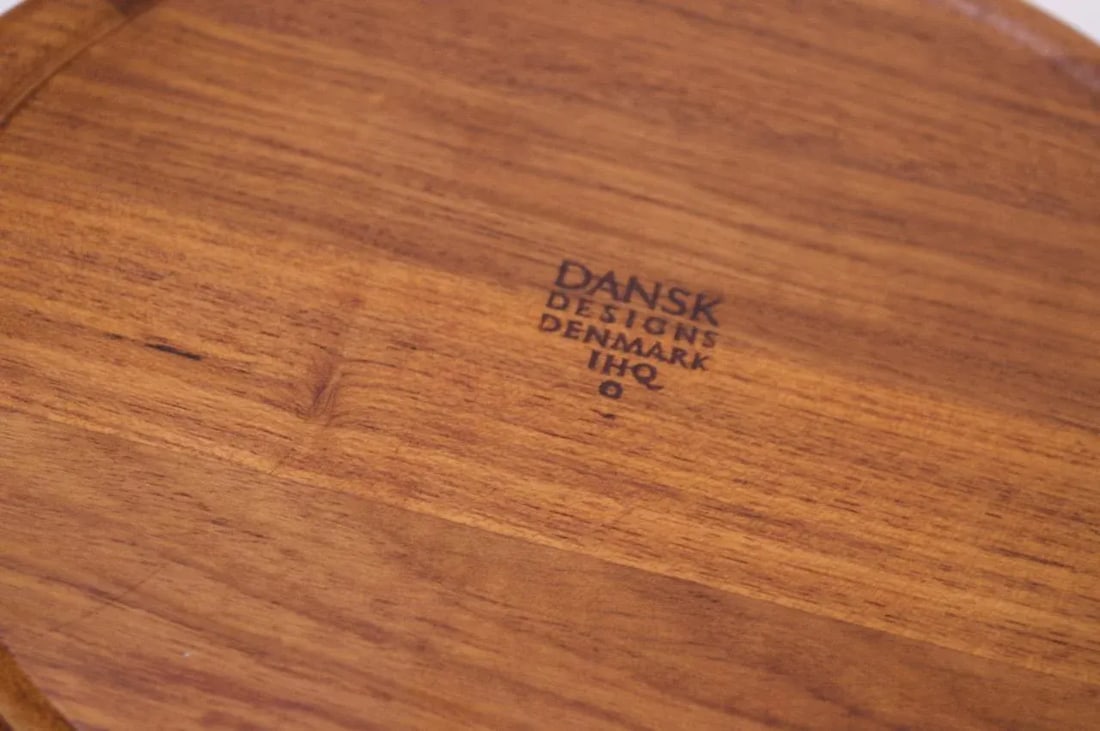 Set of Three Staved Teak Cutting Boards / Trays by Jens Quistgaard for Dansk - 12