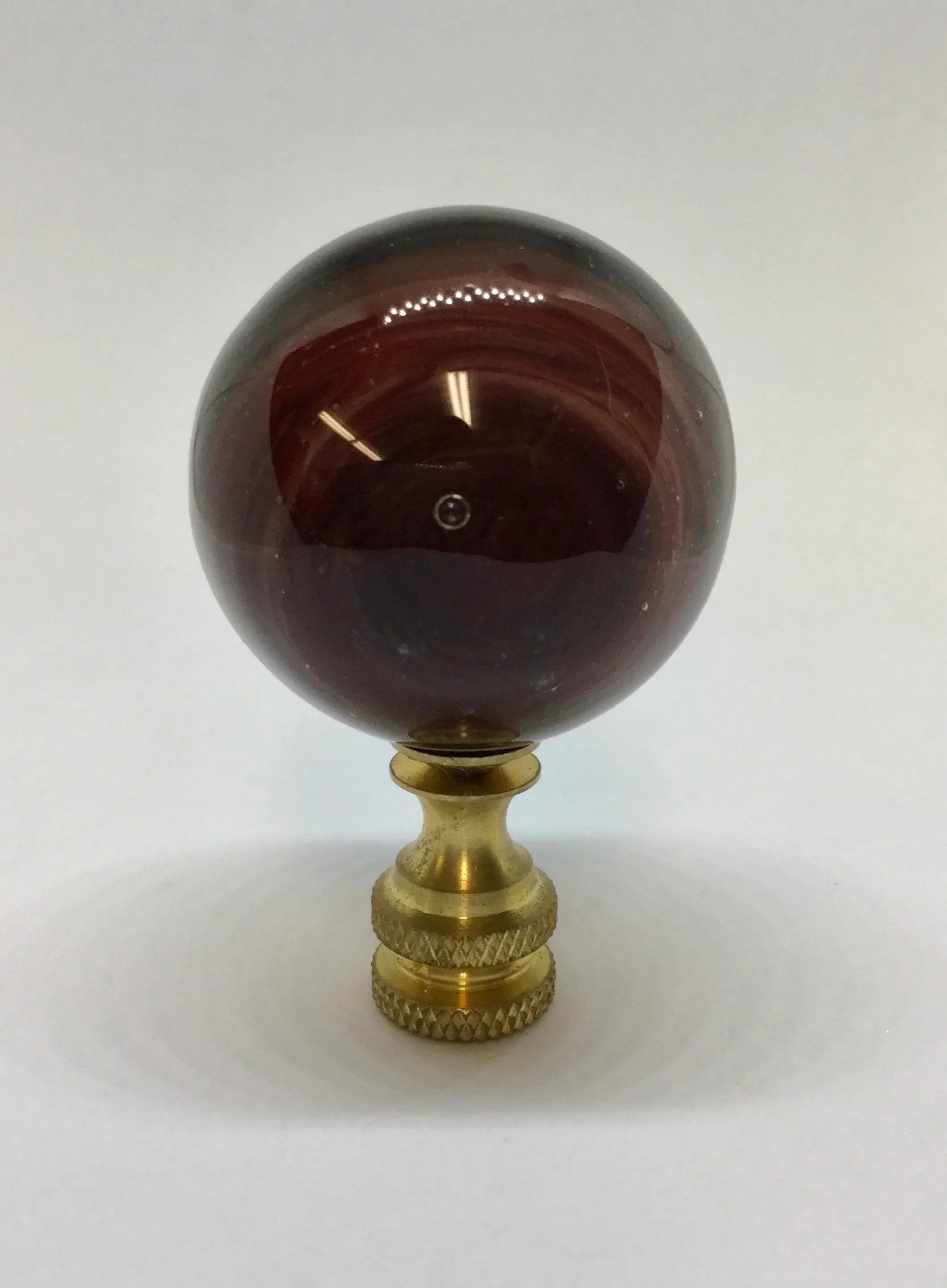Artisan Hand Created Glass Finial - 8