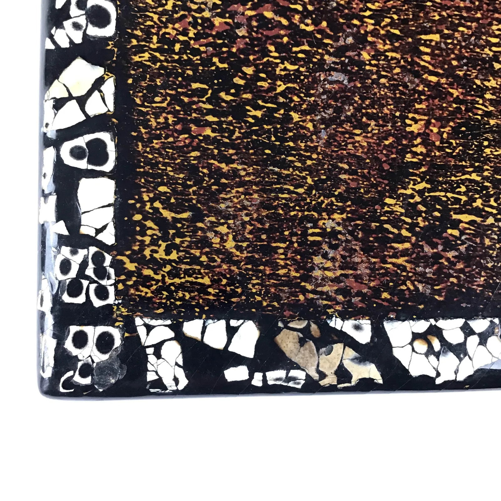 Vintage Artisan Lacquered Covered Box by Artex Saigon - 10