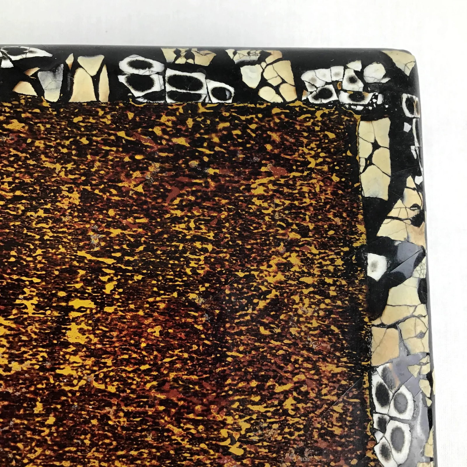 Vintage Artisan Lacquered Covered Box by Artex Saigon - 12
