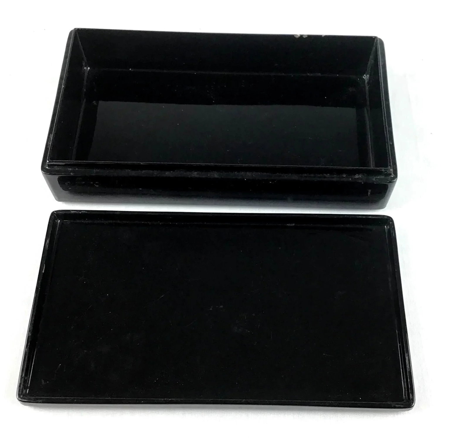 Vintage Artisan Lacquered Covered Box by Artex Saigon - 4