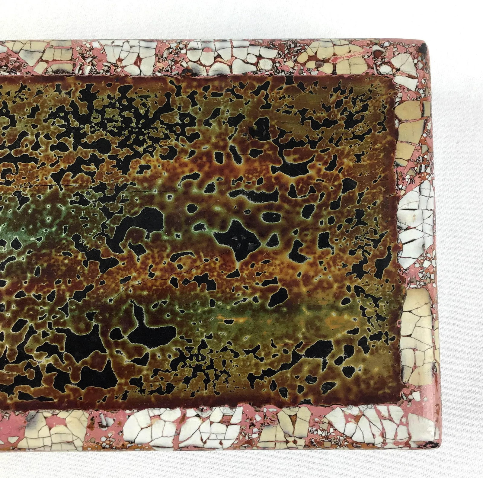 Vintage Artisan Lacquered Covered Box by Artex Saigon - 6