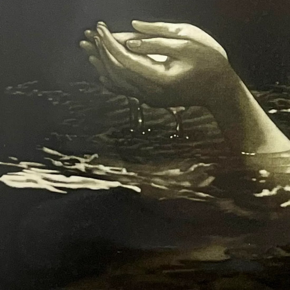 Takahashi Ushio "Sound of Water" 1997 Japanese Mezzotint - 6