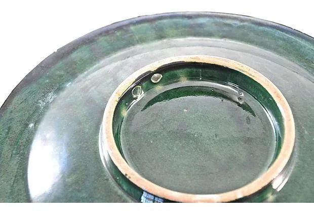 Silver & Emerald Moroccan Bowl - 4