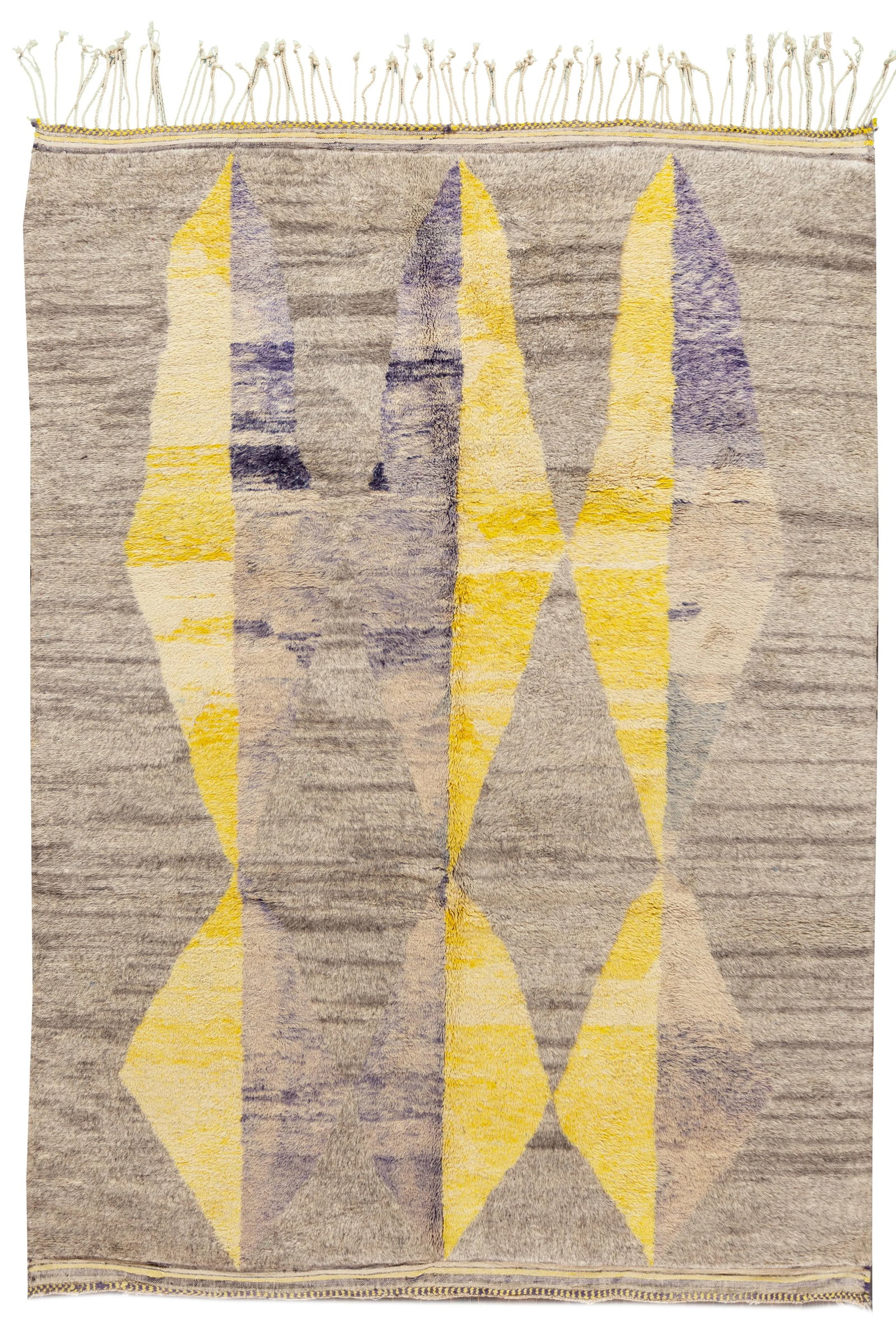 21st Century Multicolored Moroccan Rug - 13