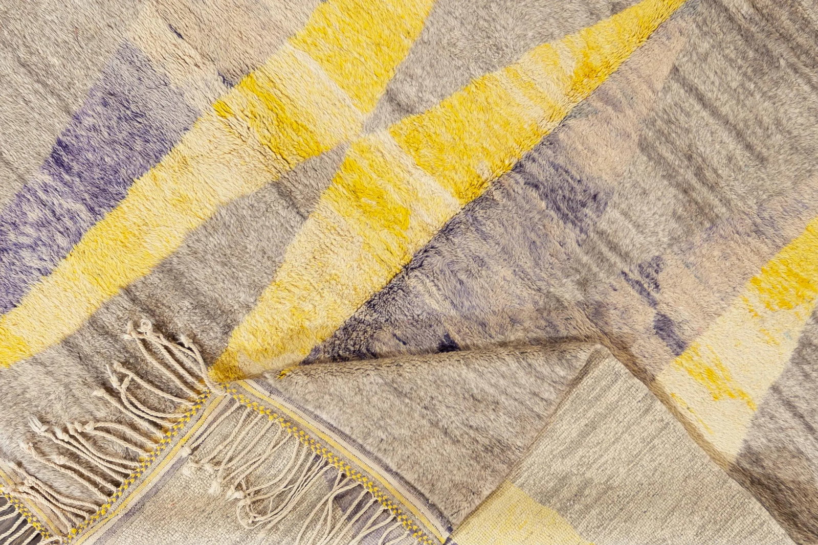21st Century Multicolored Moroccan Rug - 3
