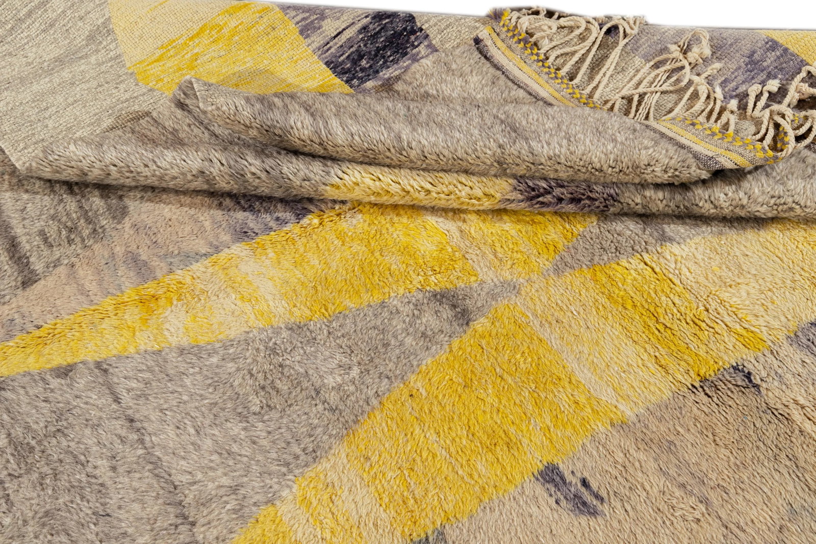 21st Century Multicolored Moroccan Rug - 4