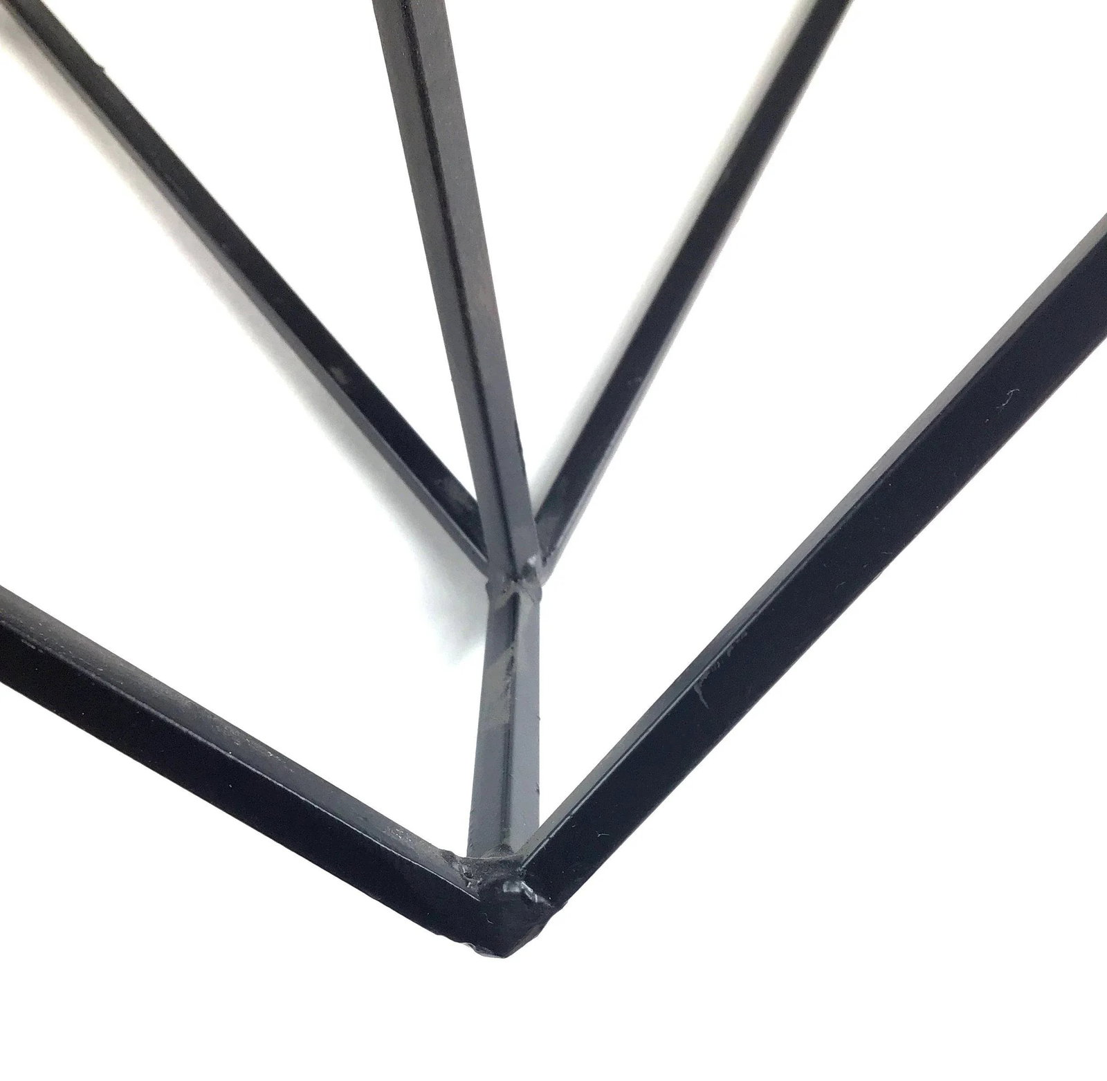 Black Modern Hanging Ceiling Chandeliers - a Pair - 10