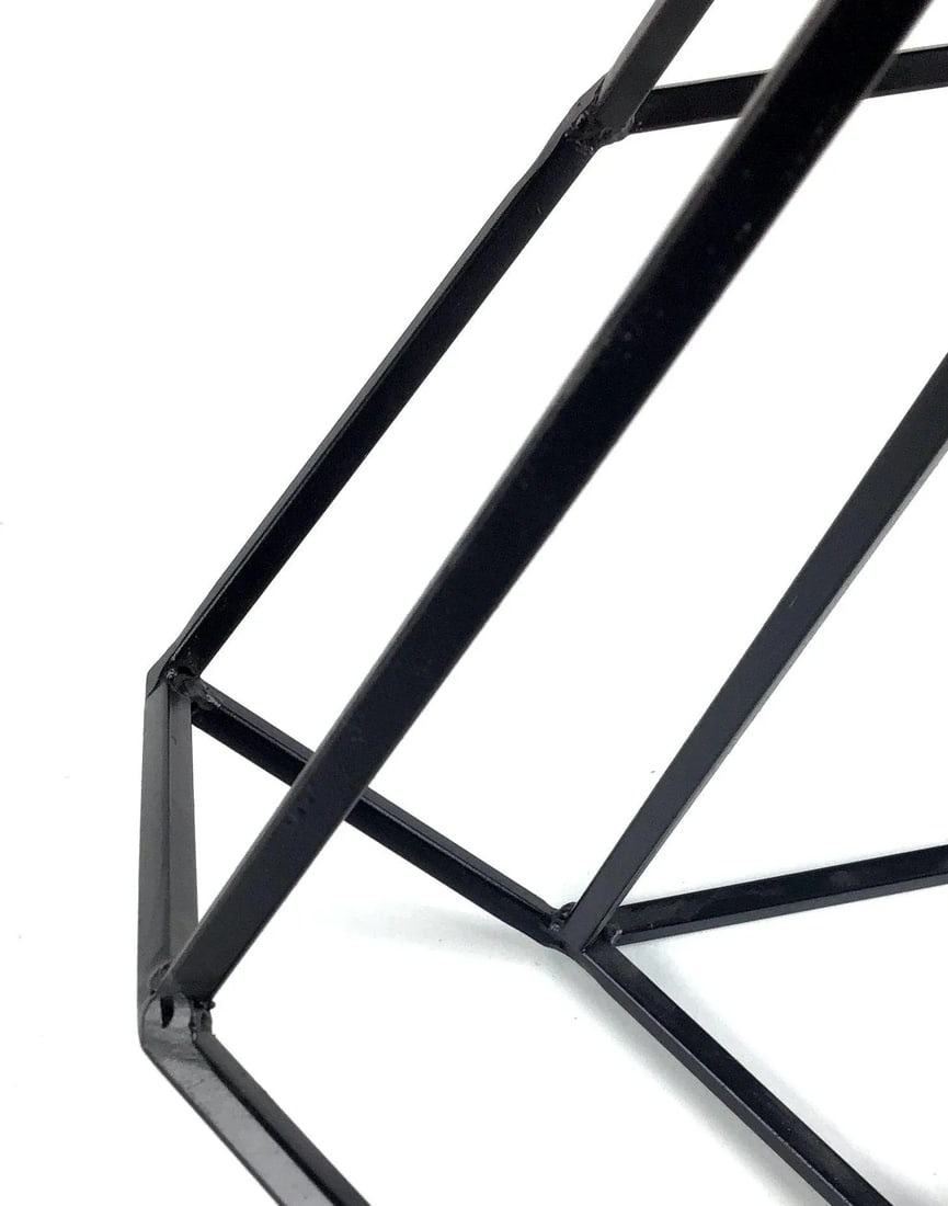 Black Modern Hanging Ceiling Chandeliers - a Pair - 11
