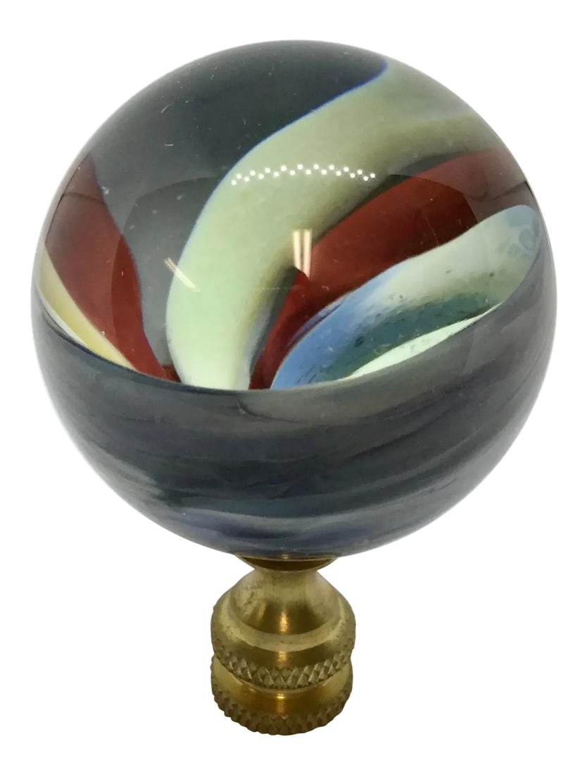Artisan Created Glass Finial (1 of 6)