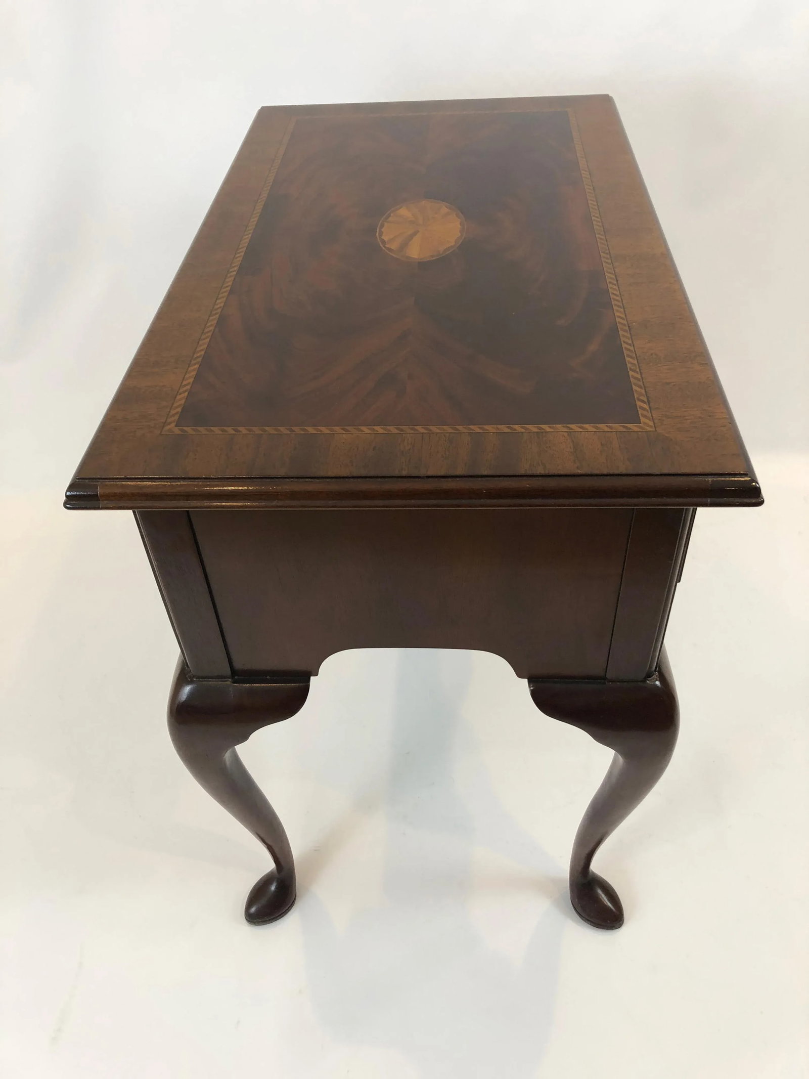1990s Councill Furniture Flame Mahogany Lowboy - 7
