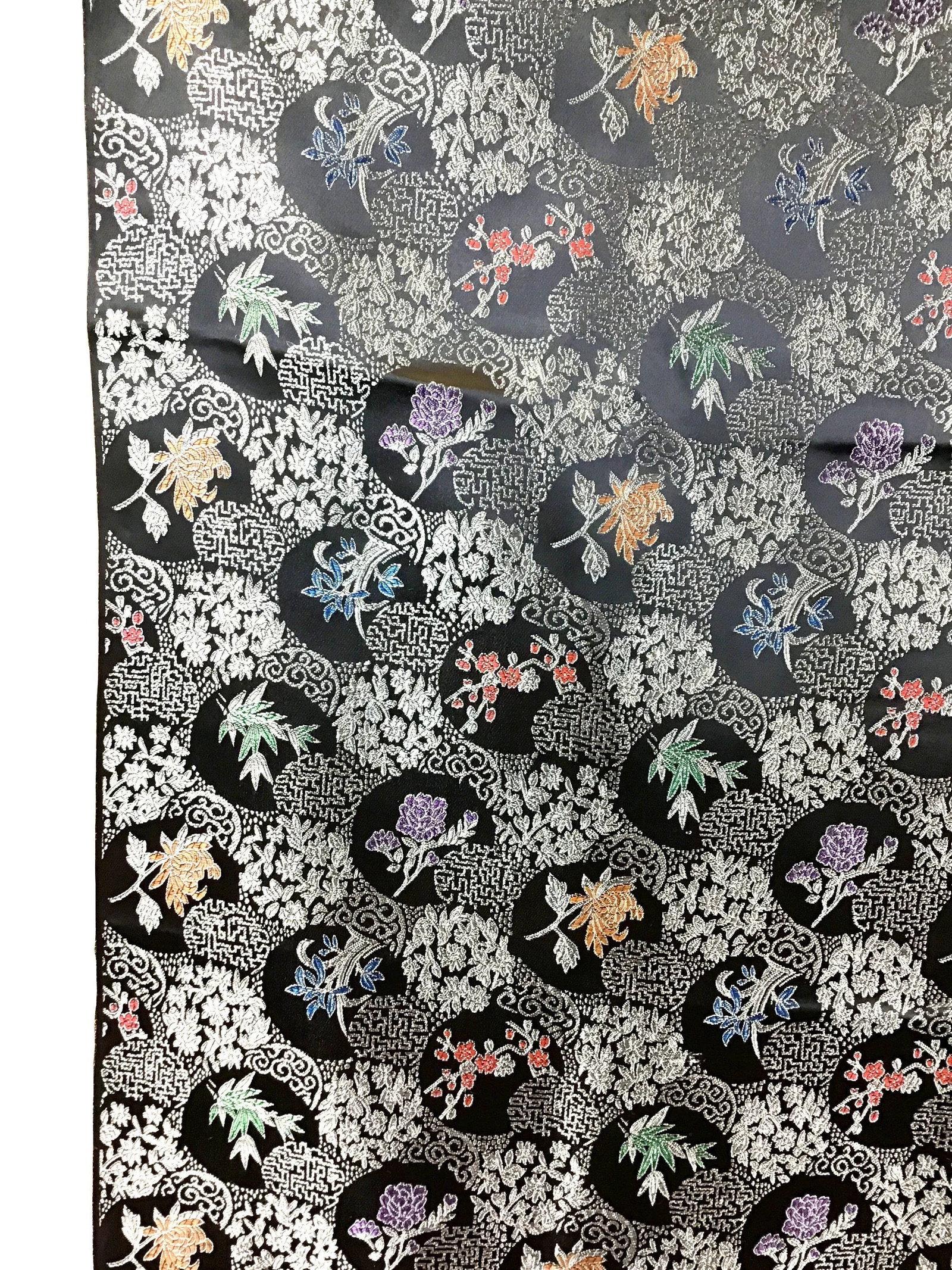 Silk Rayon Double Jacquard Upholstery Fabric - 2