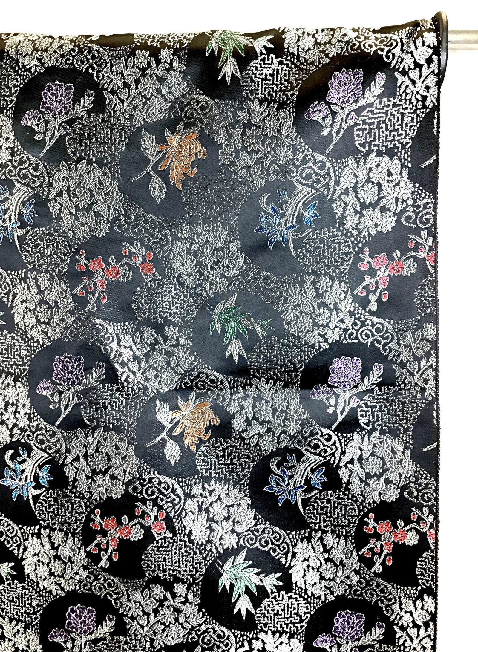Silk Rayon Double Jacquard Upholstery Fabric - 4